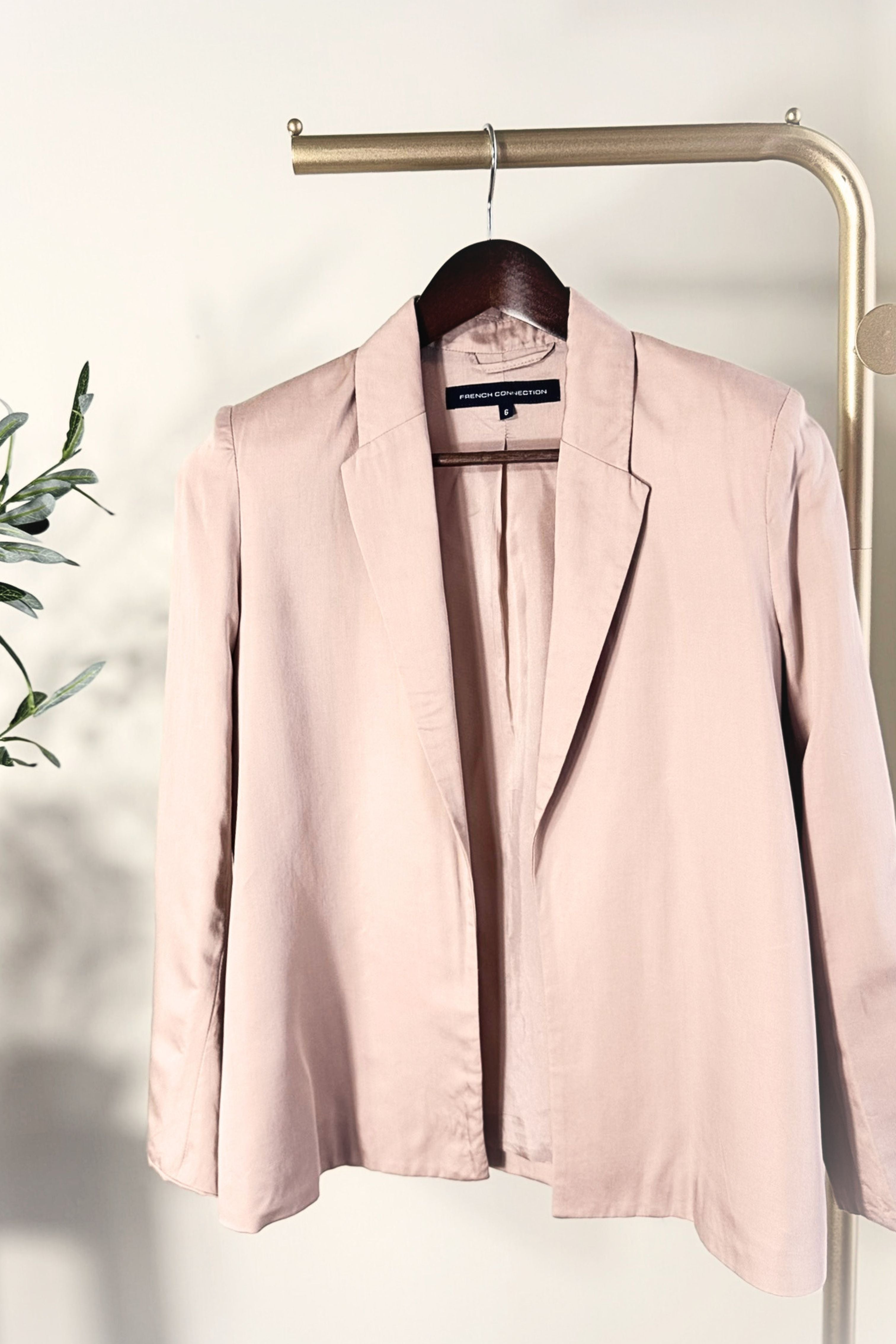 Pearl-embroidered silk jacket