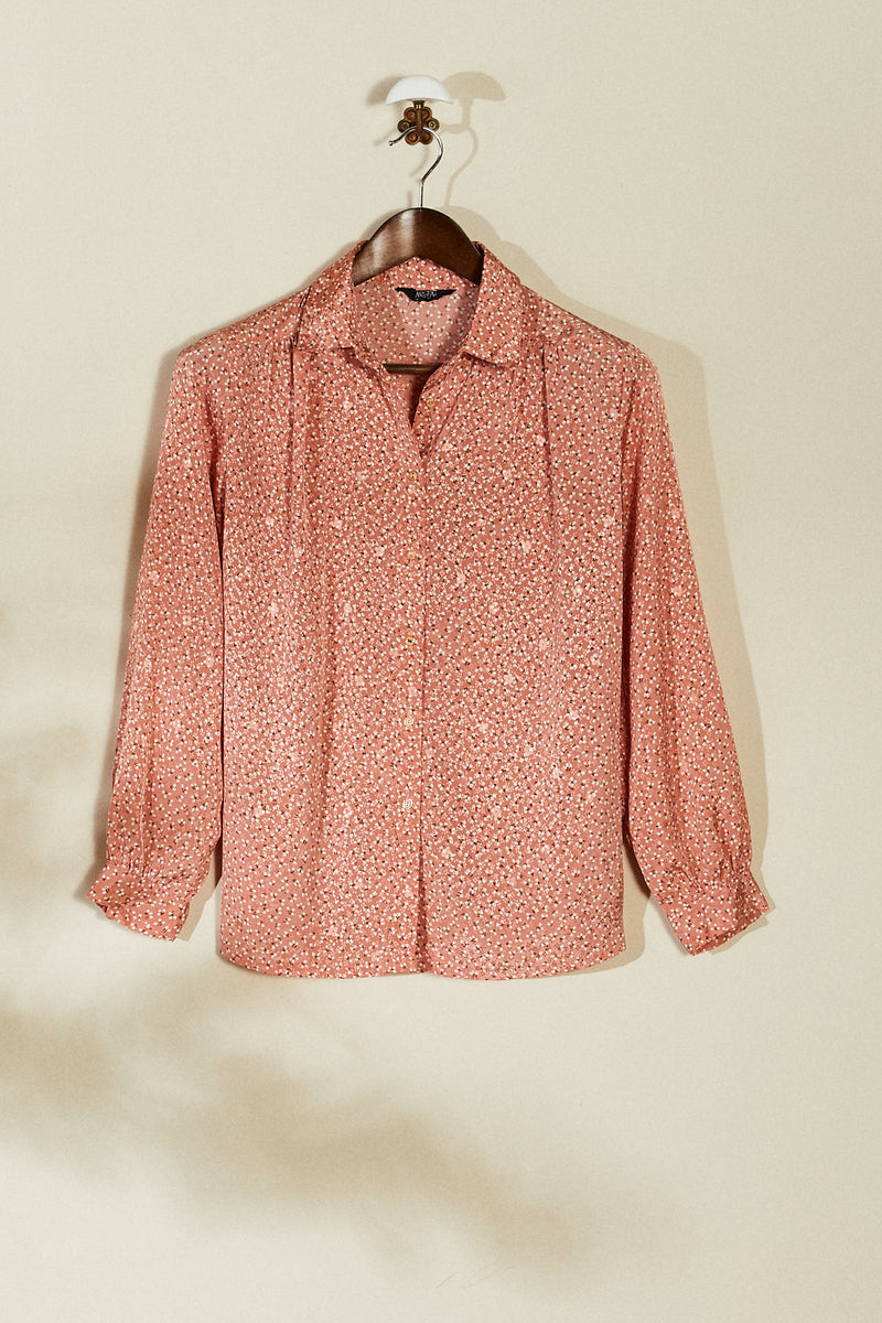 Chemise fluide à fleurs