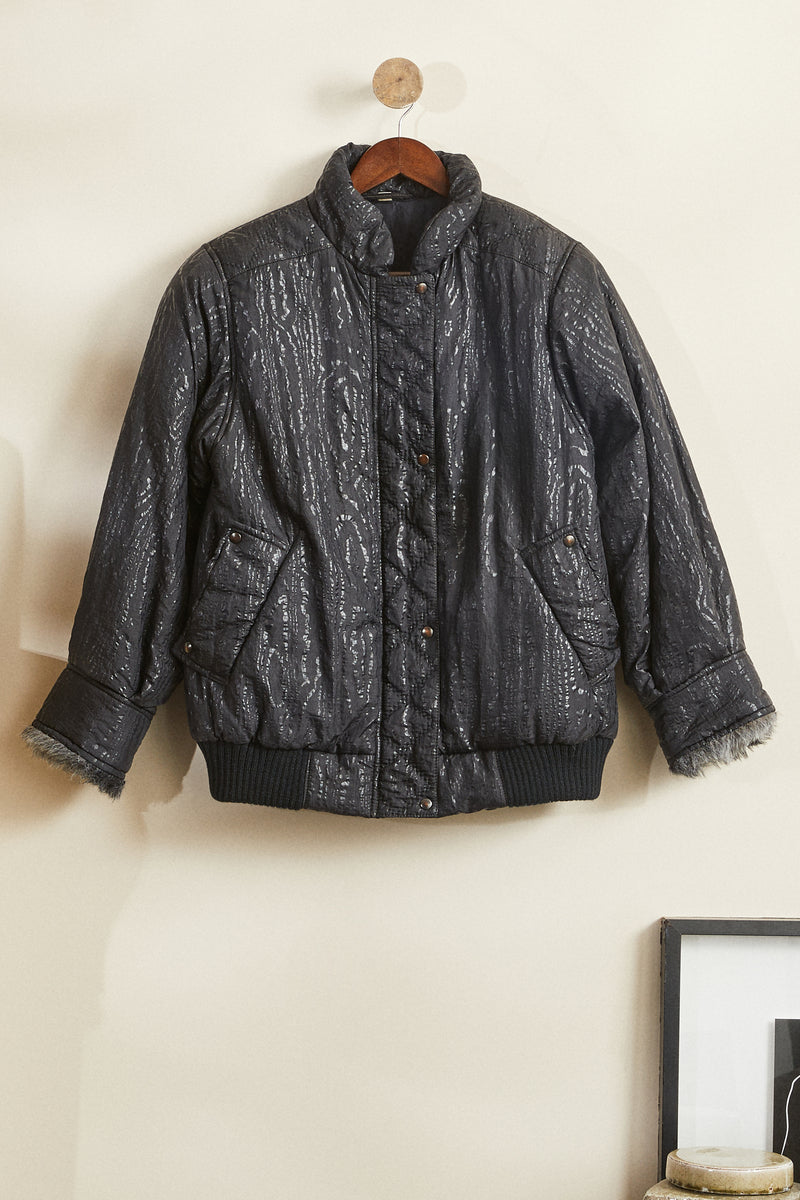Blouson déperlant noir