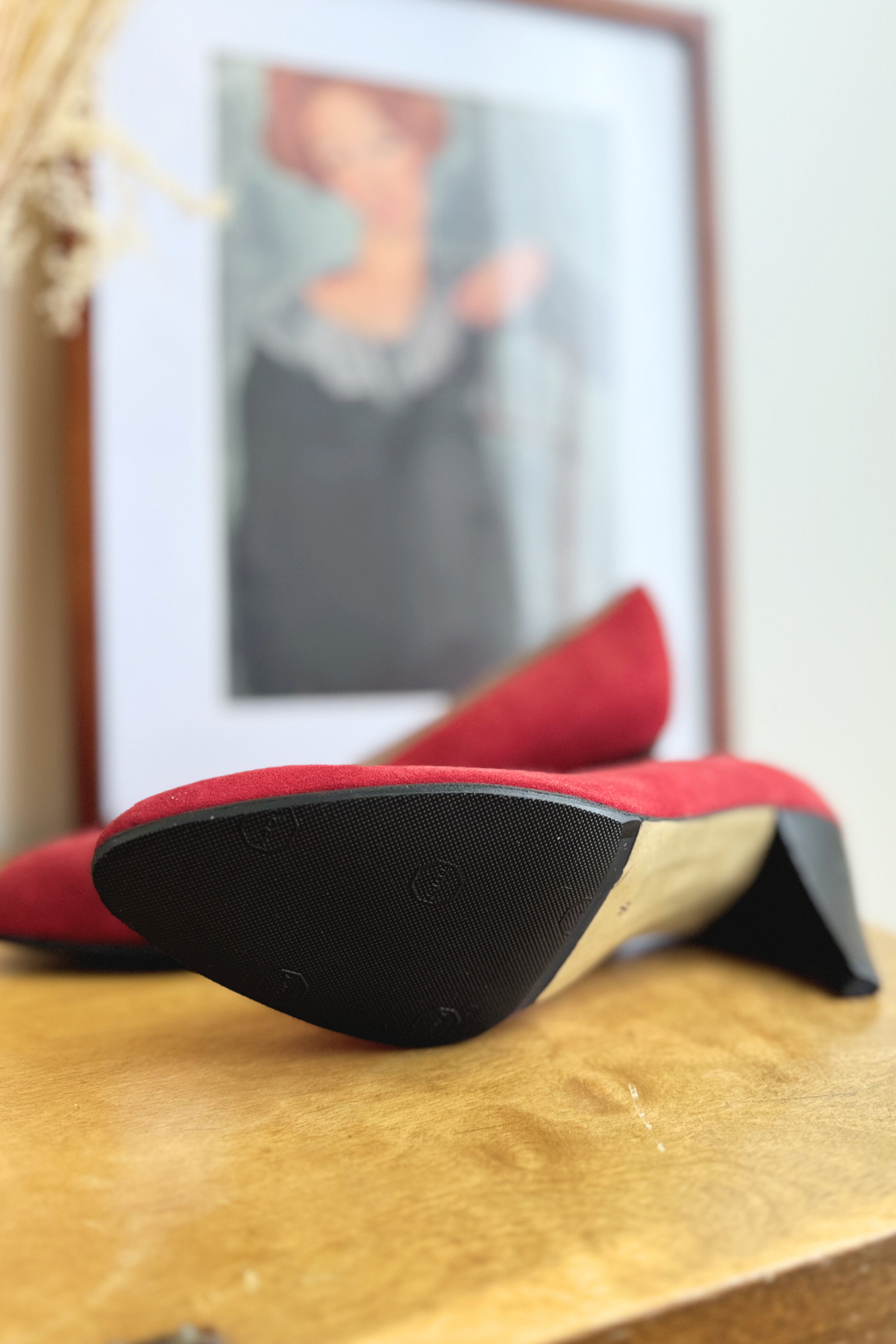 Escarpins en cuir fuchsia - T37