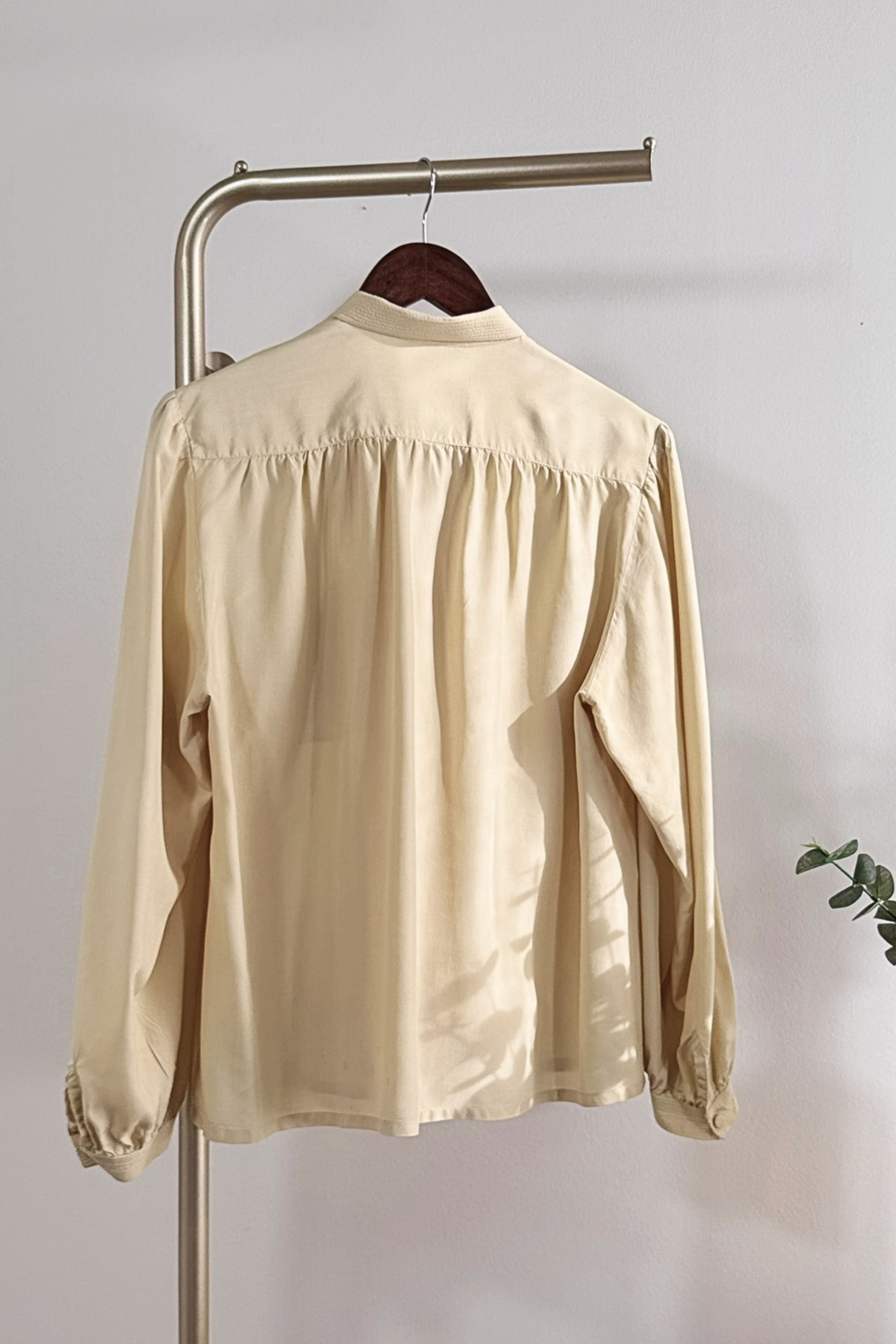 Light yellow blouse