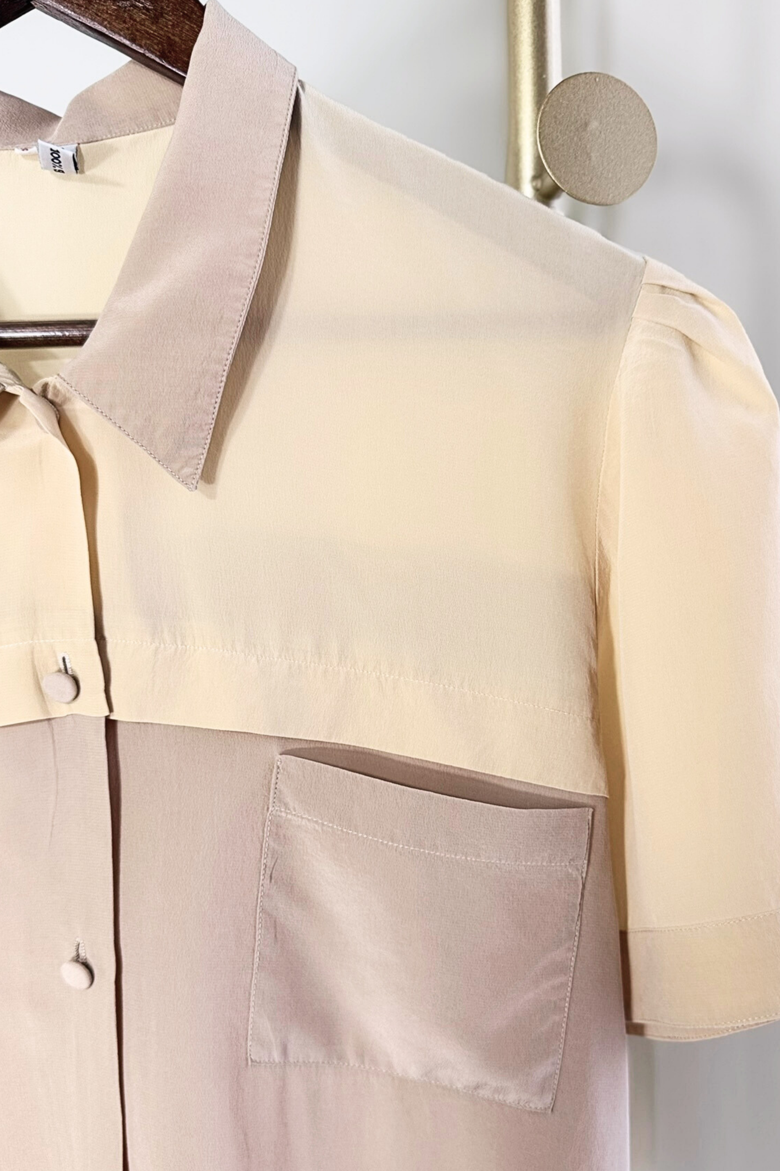 Light yellow blouse