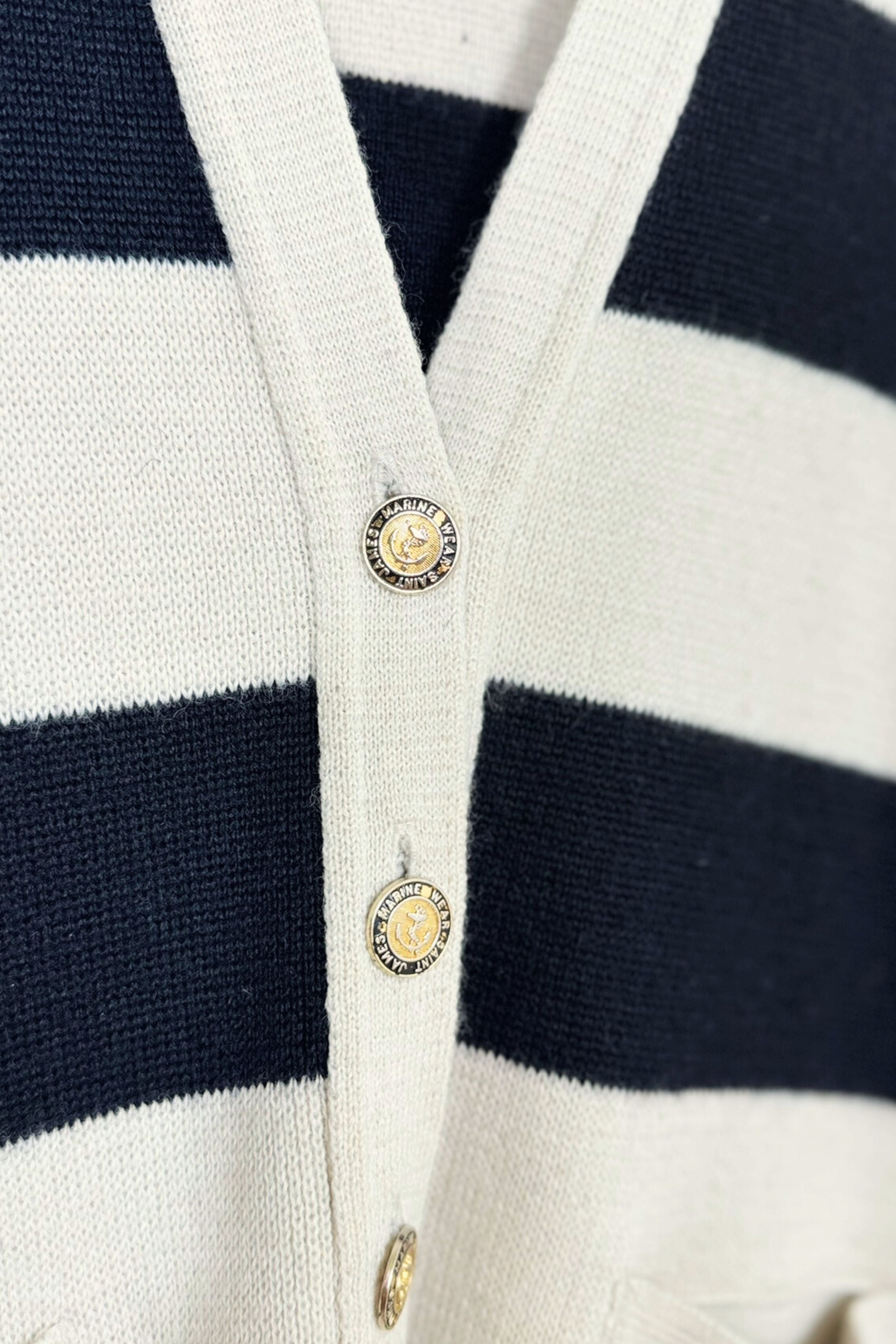Pull à rayures en laine SAINT JAMES