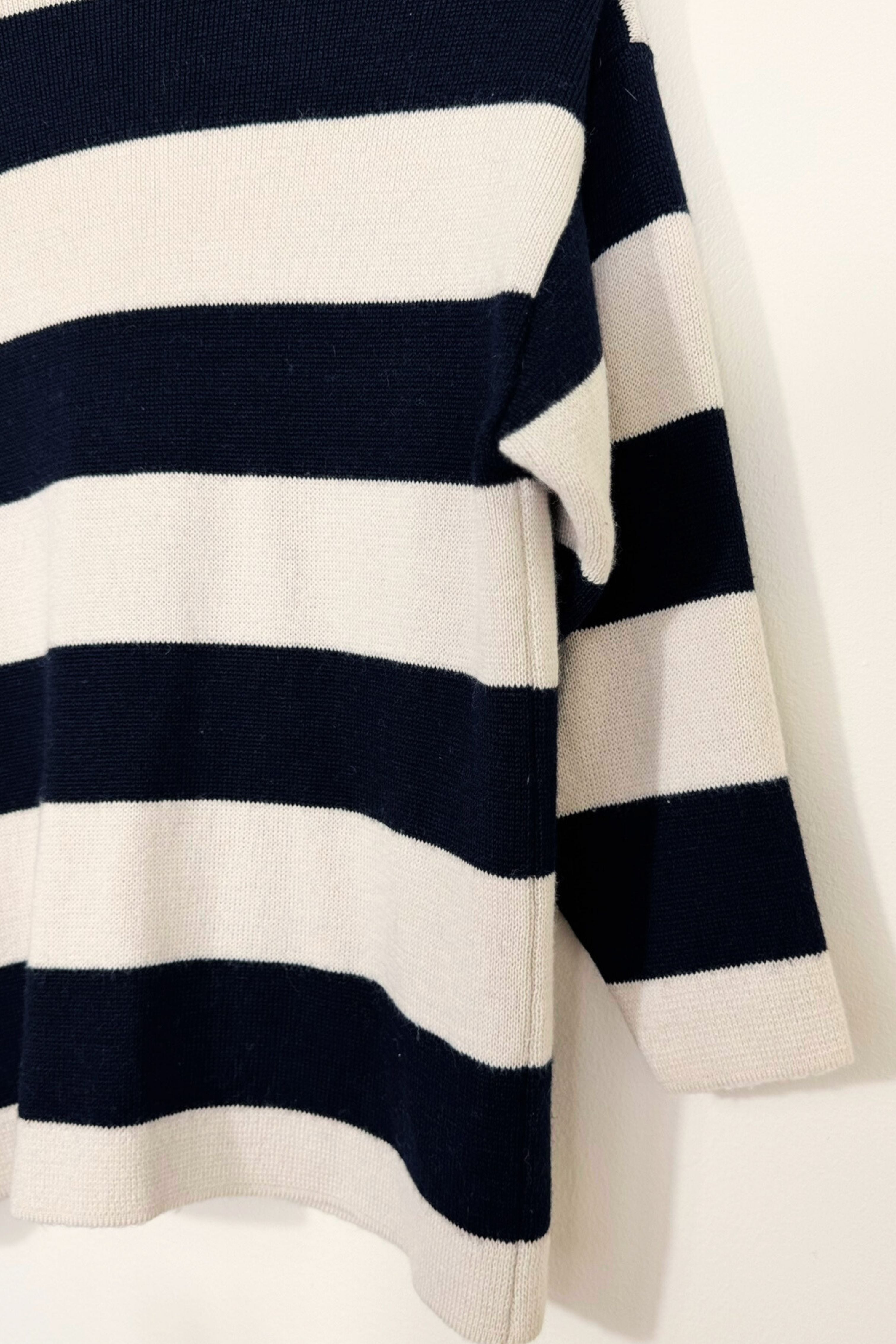 Pull à rayures en laine SAINT JAMES