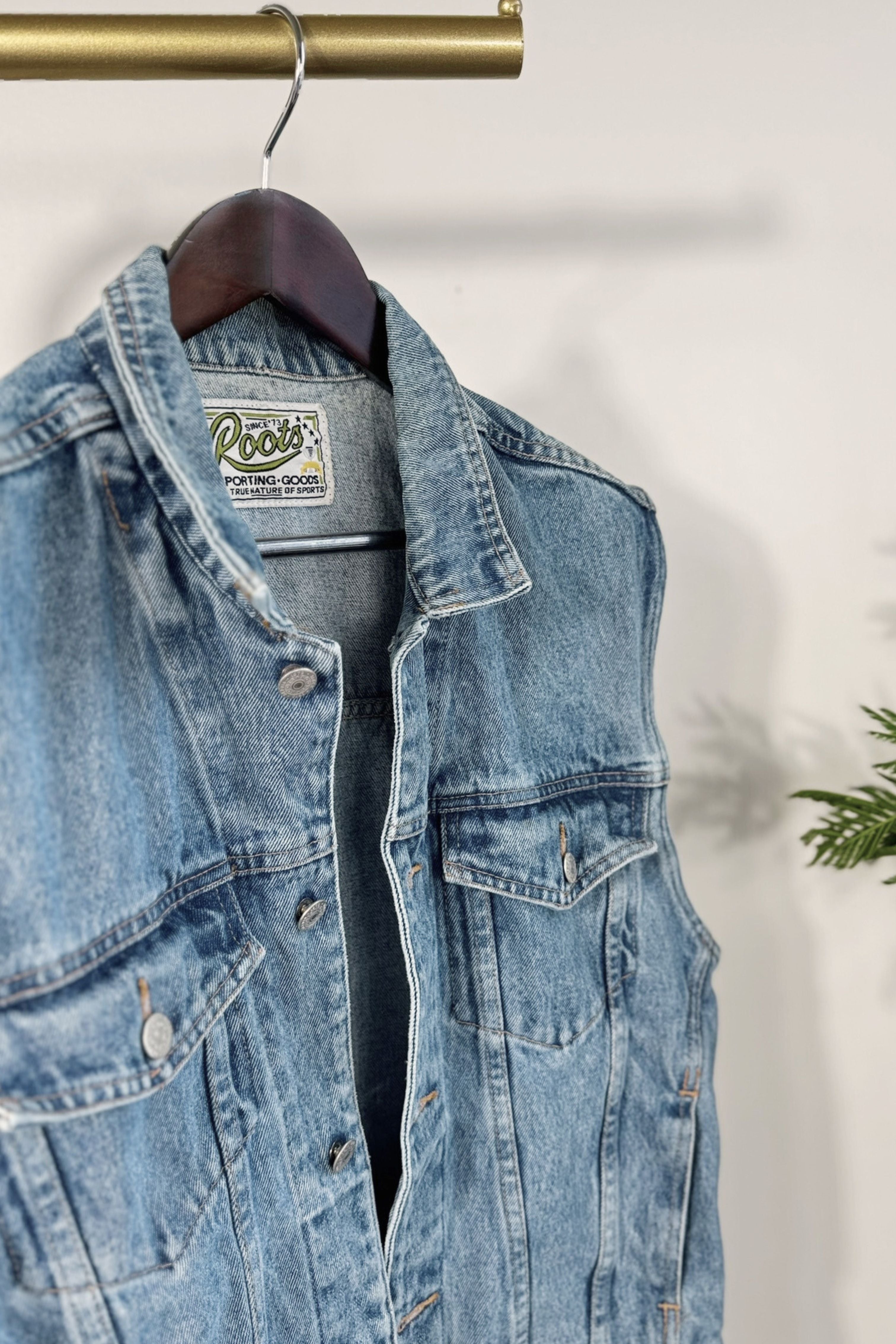 Sherpa denim jacket