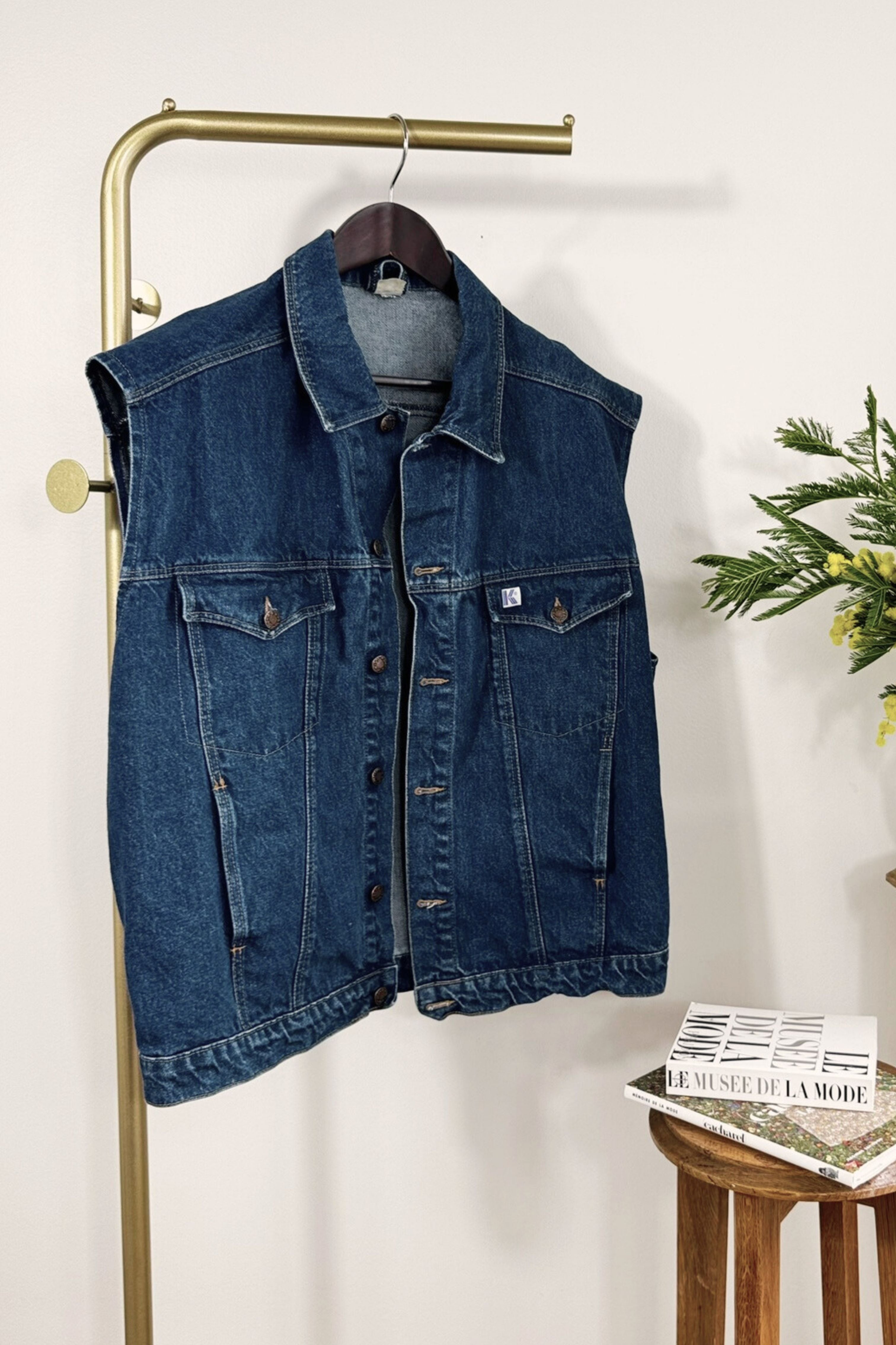 Sherpa denim jacket