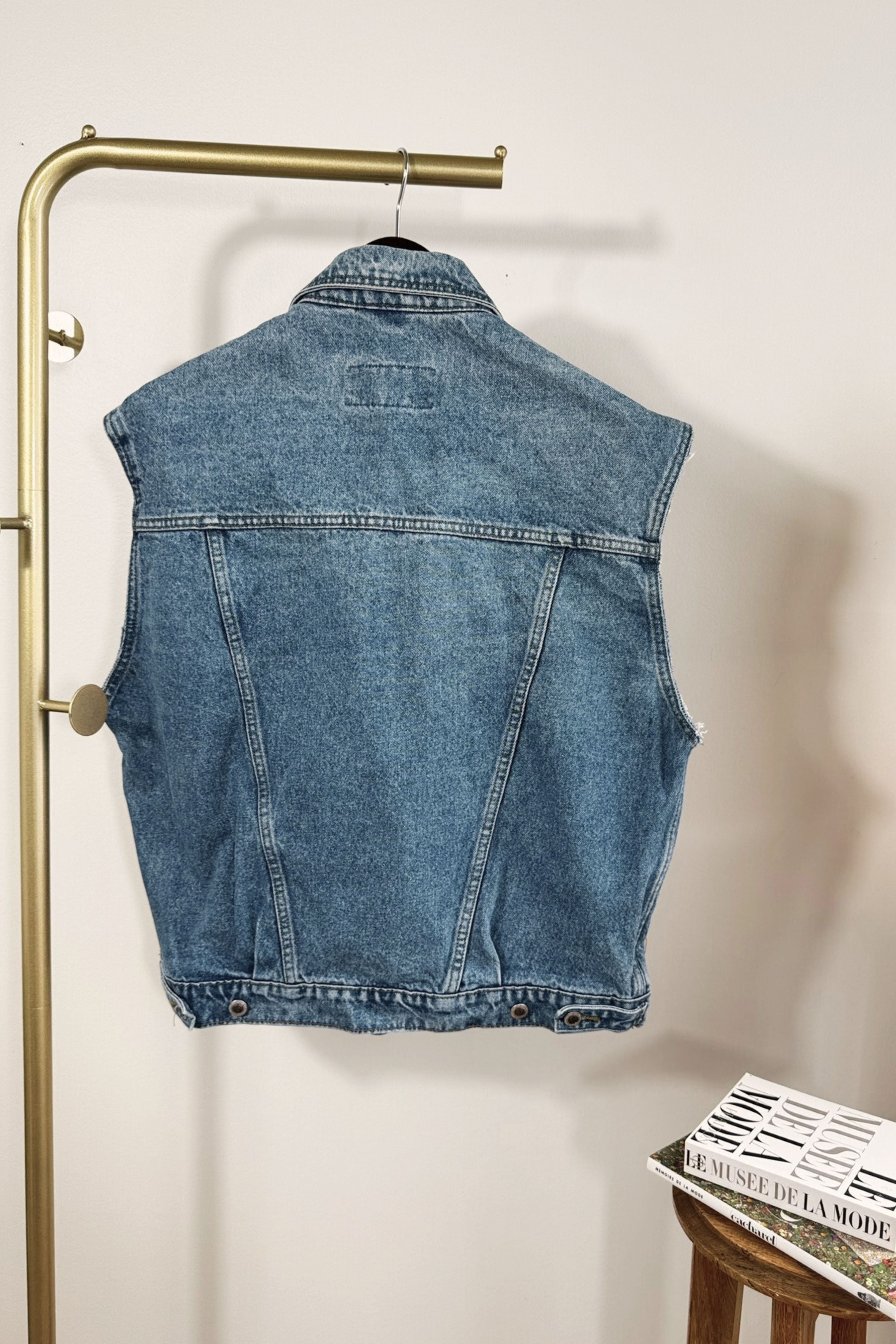 Sherpa denim jacket