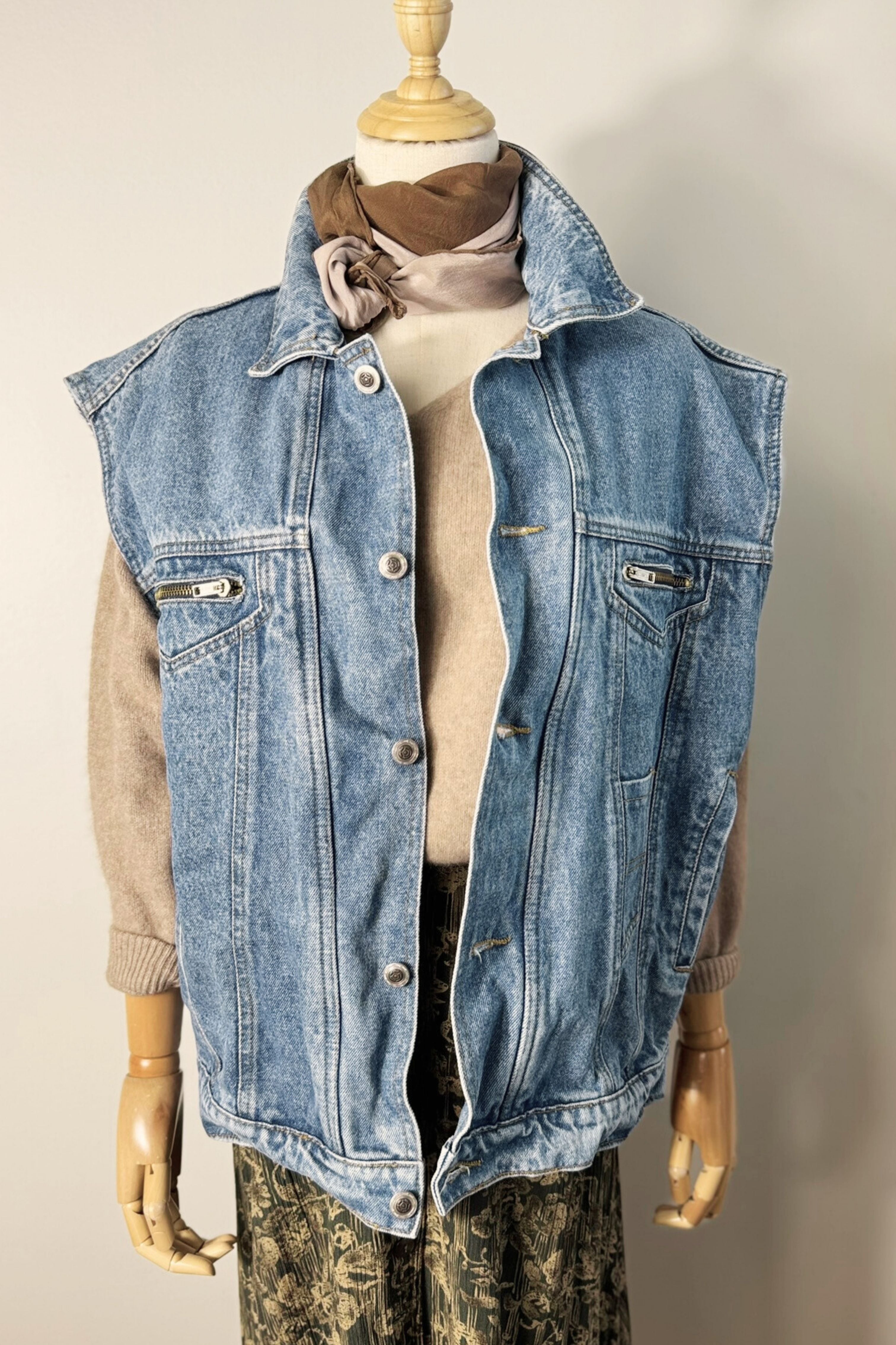 Sherpa denim jacket
