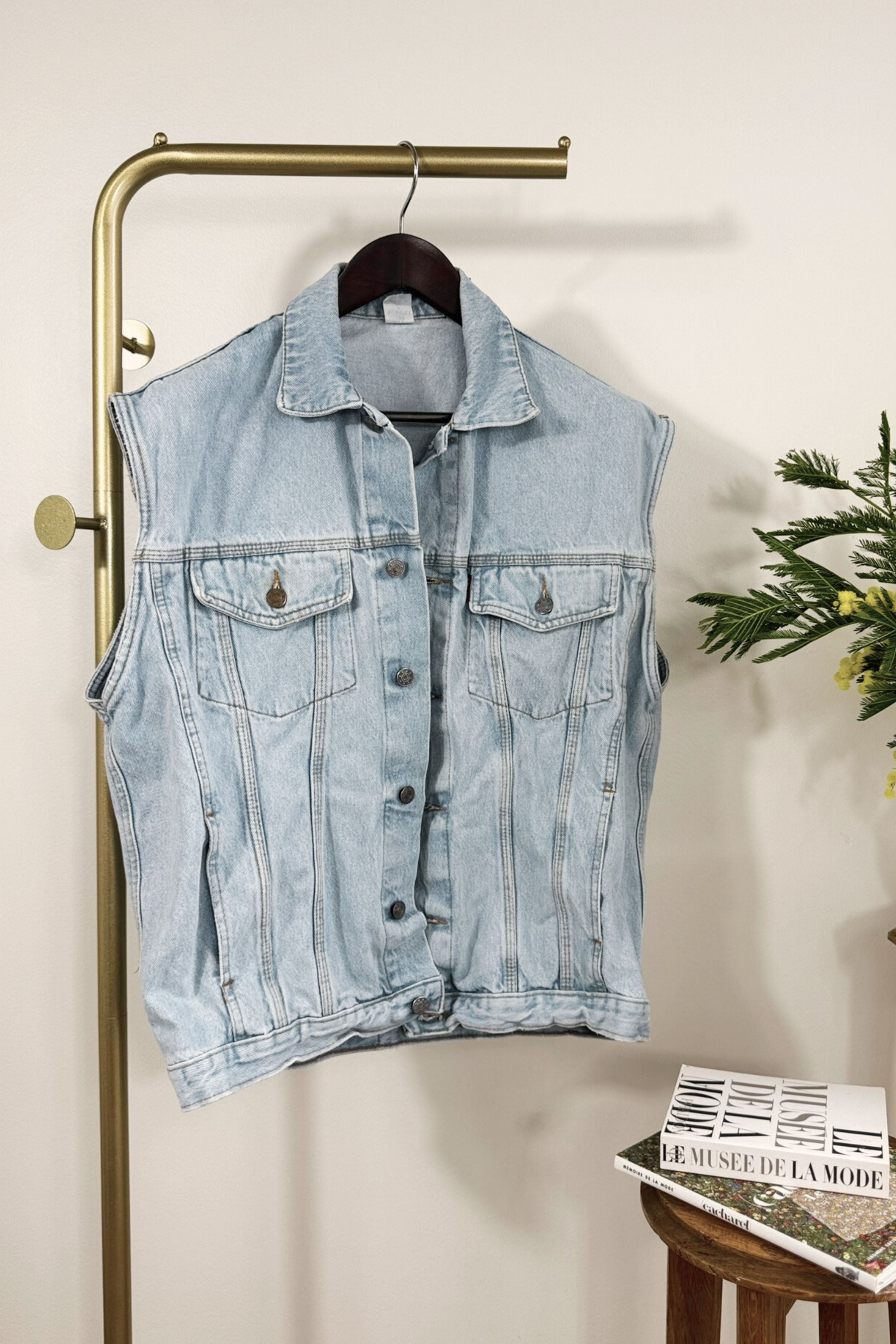 Sherpa denim jacket