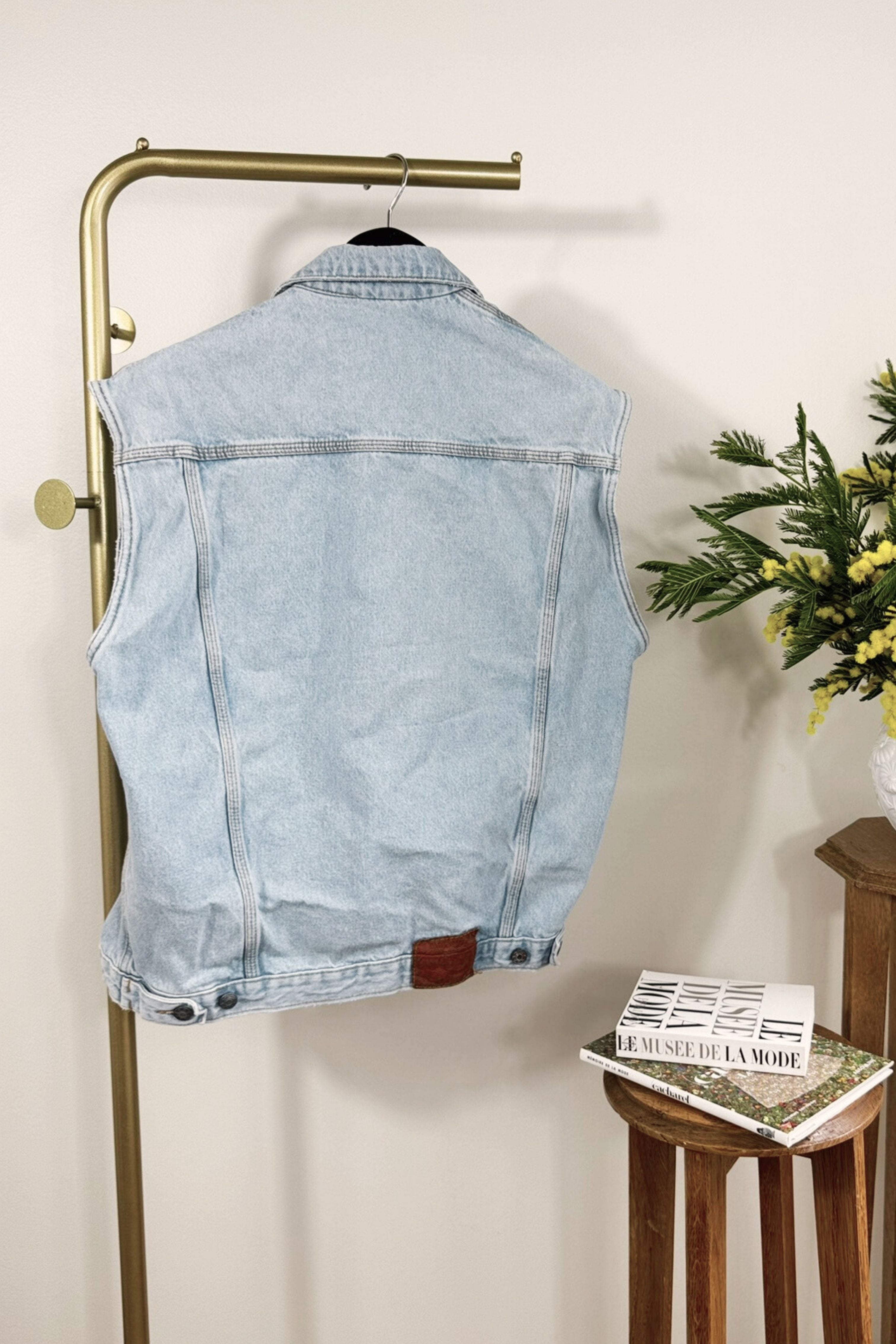 Sherpa denim jacket
