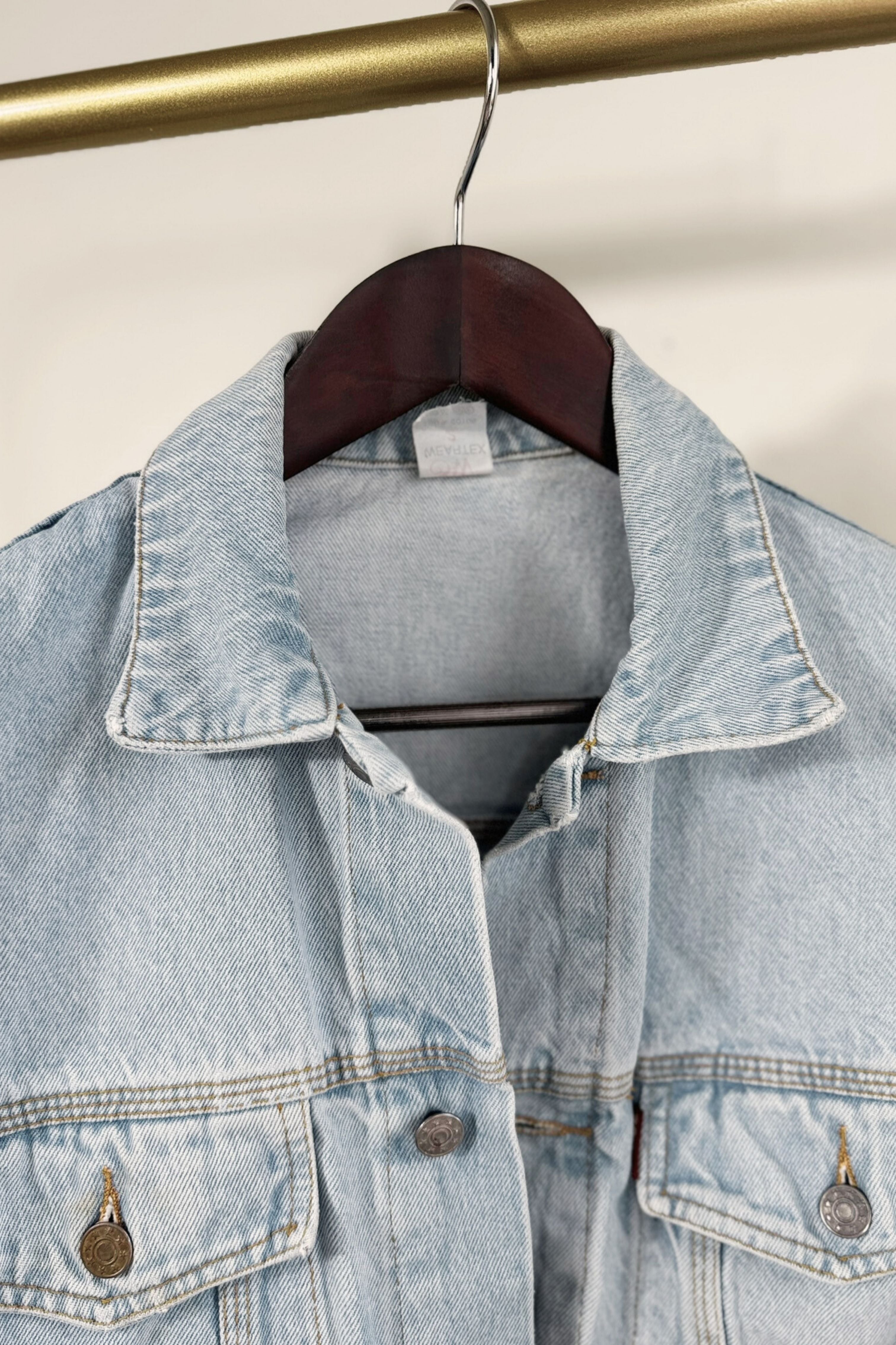 Sherpa denim jacket