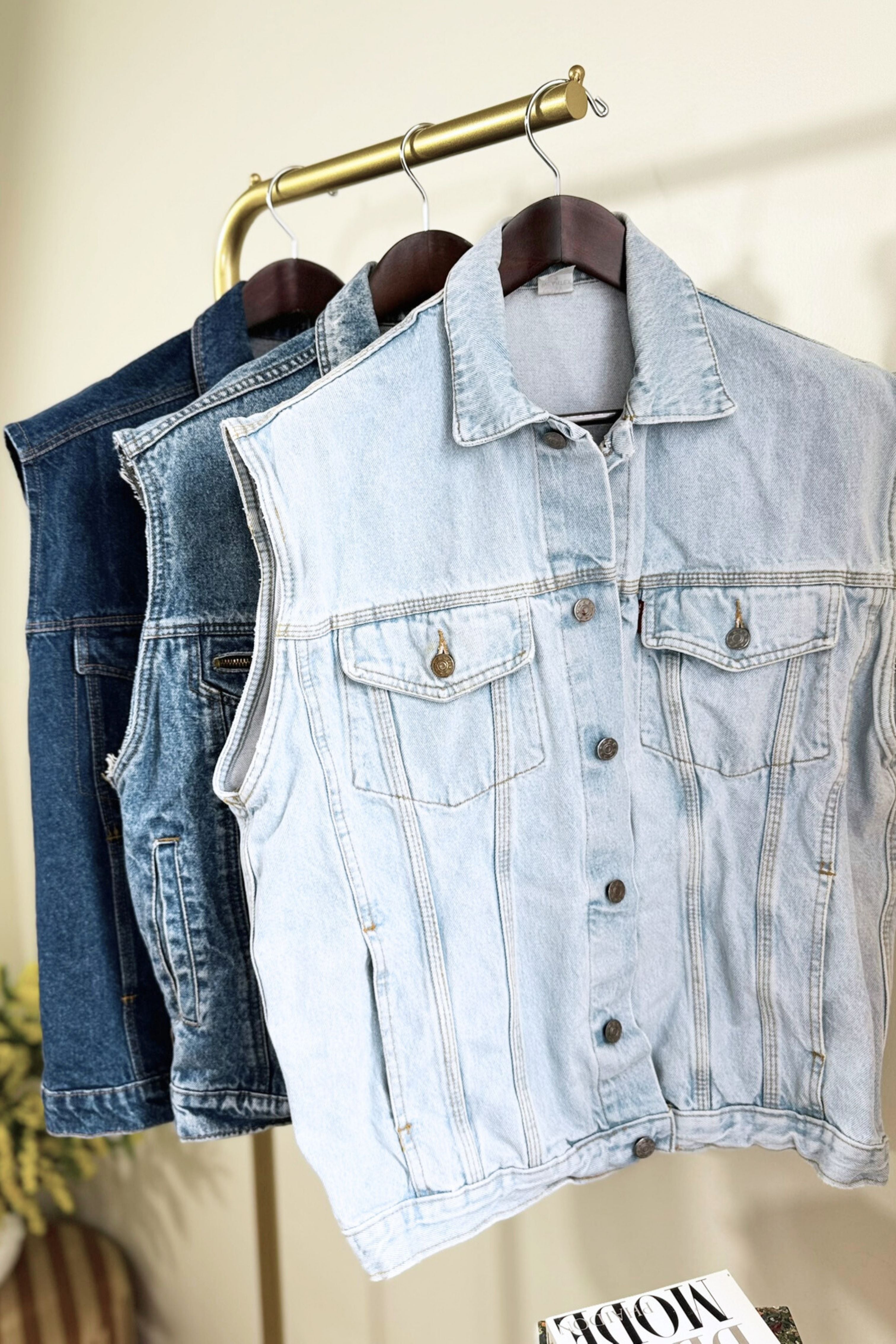 Sherpa denim jacket