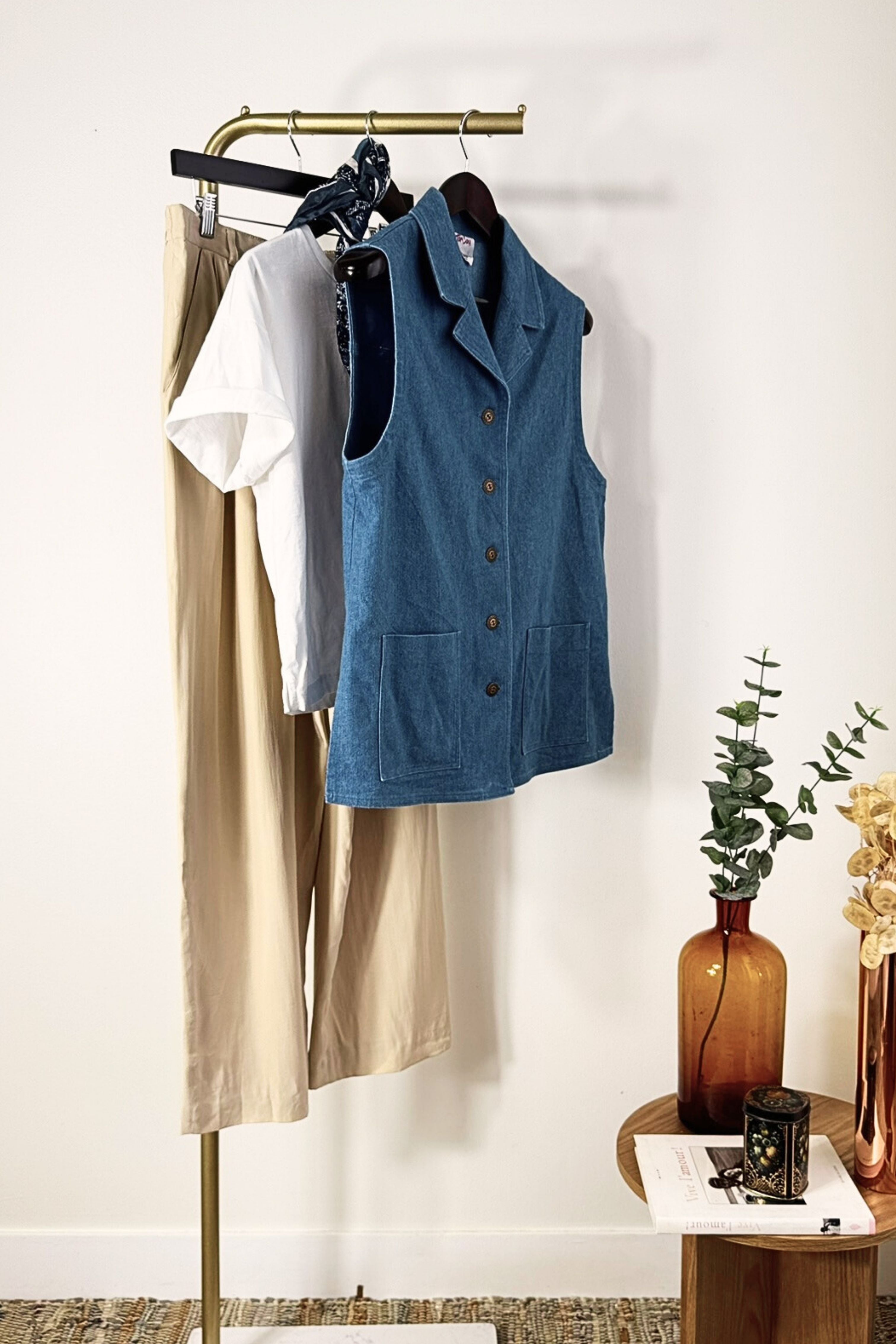 Sherpa denim jacket