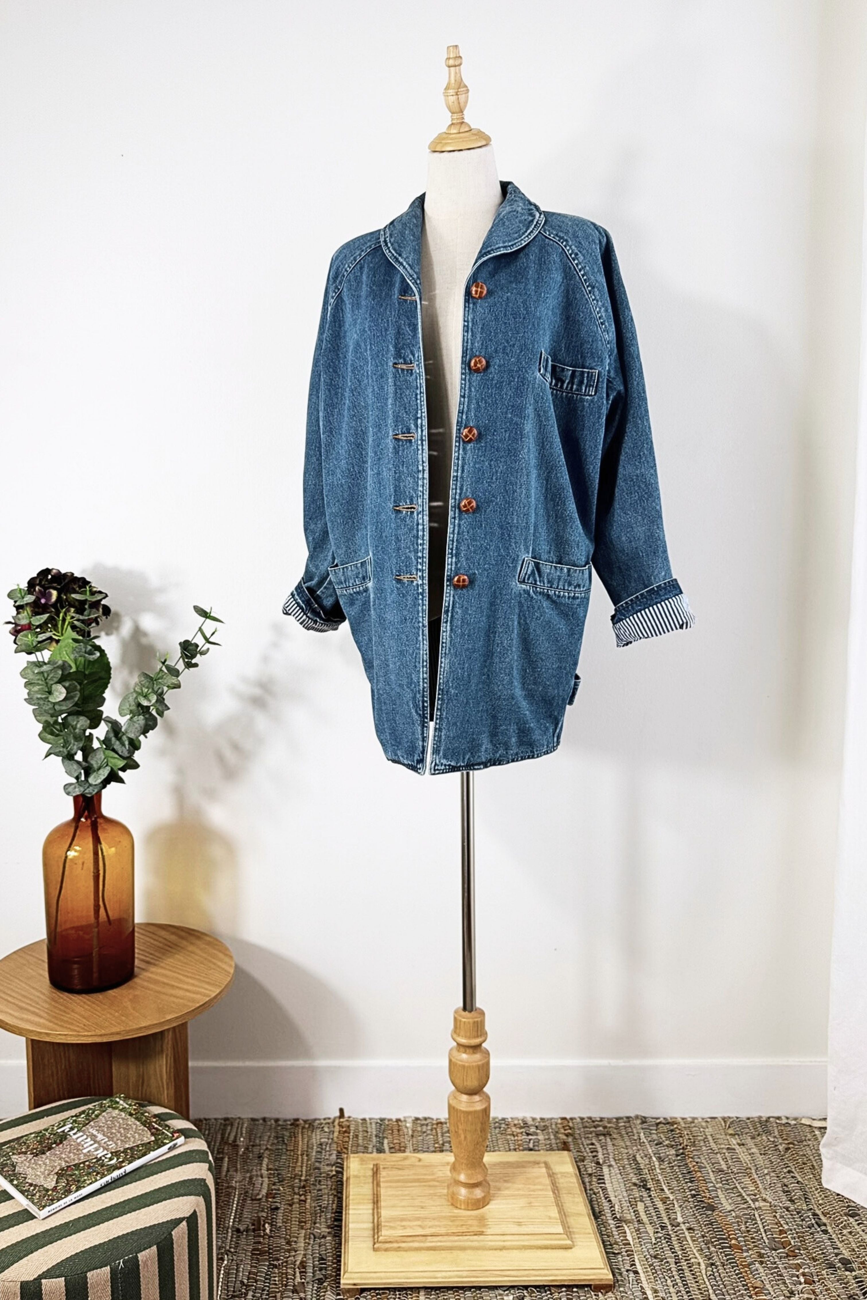 Sherpa denim jacket
