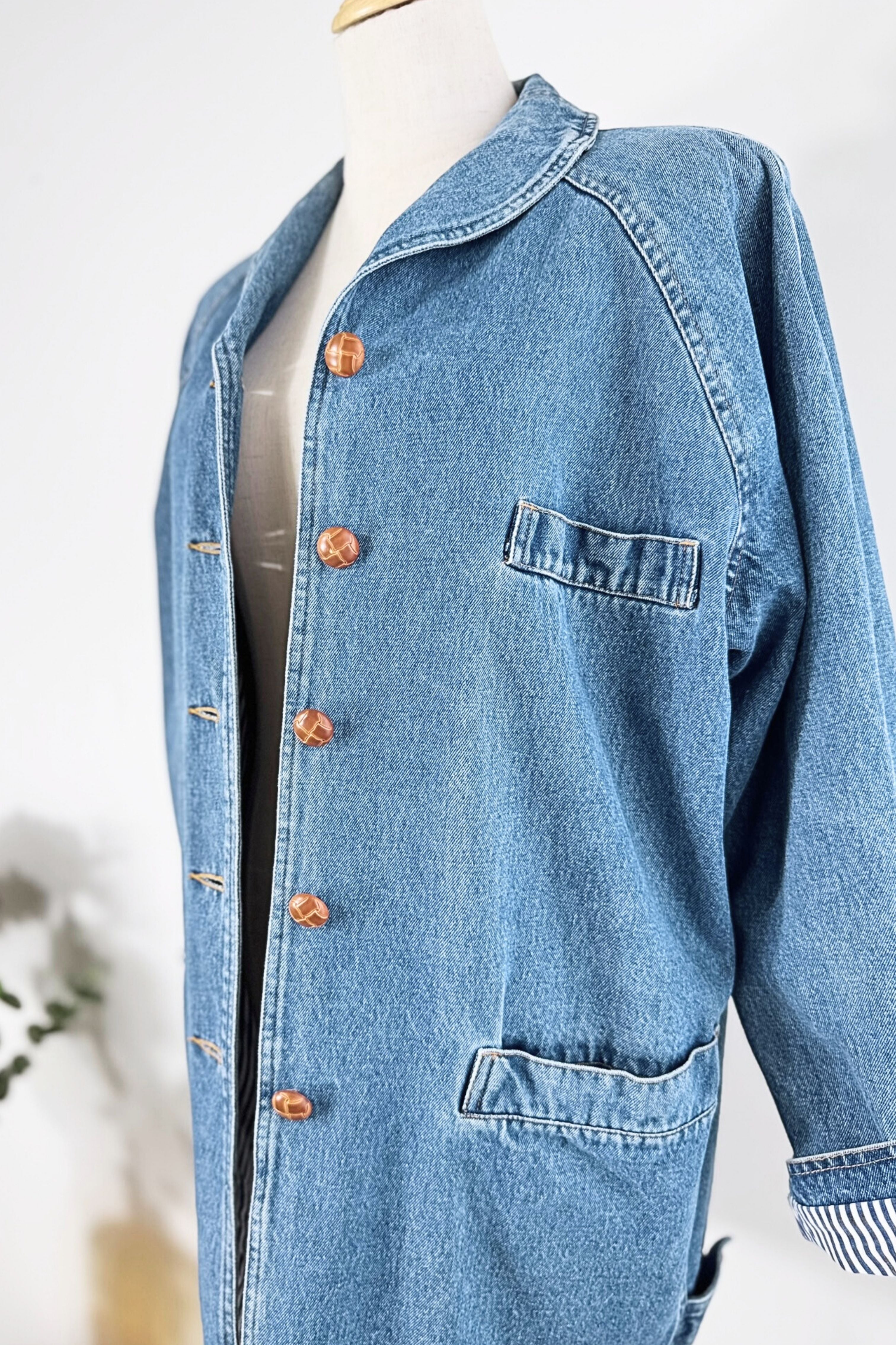 Sherpa denim jacket