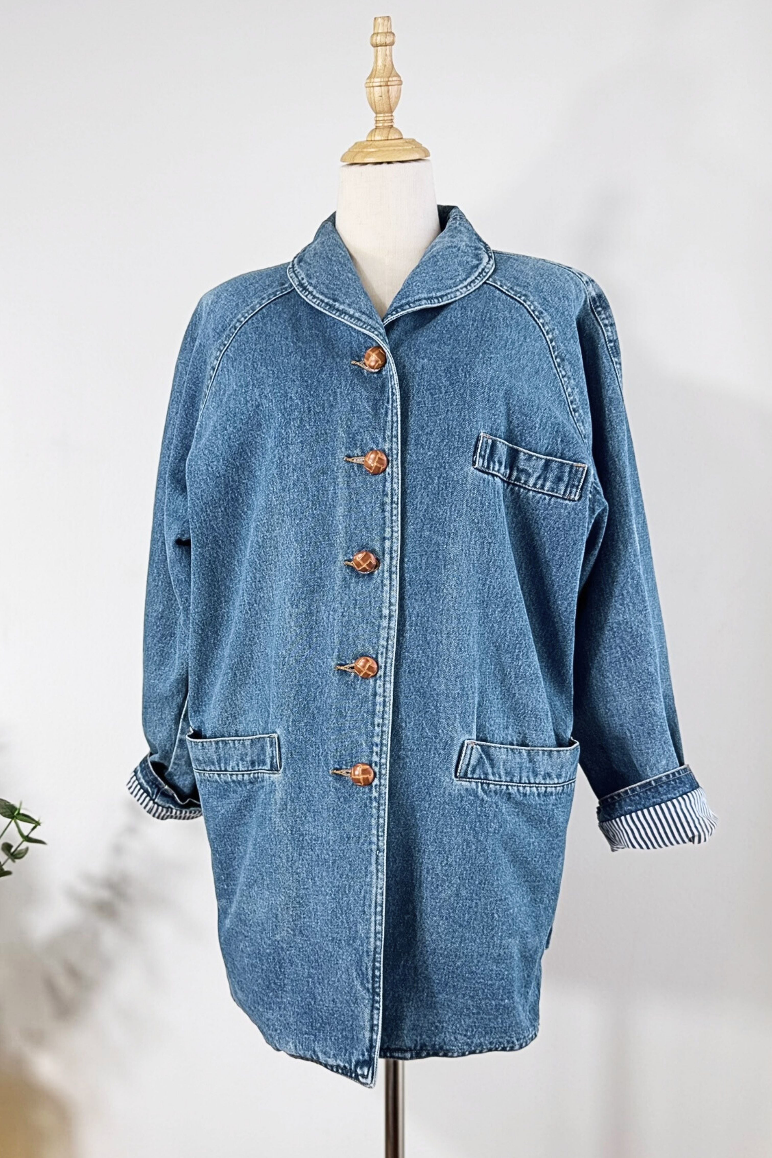 Sherpa denim jacket