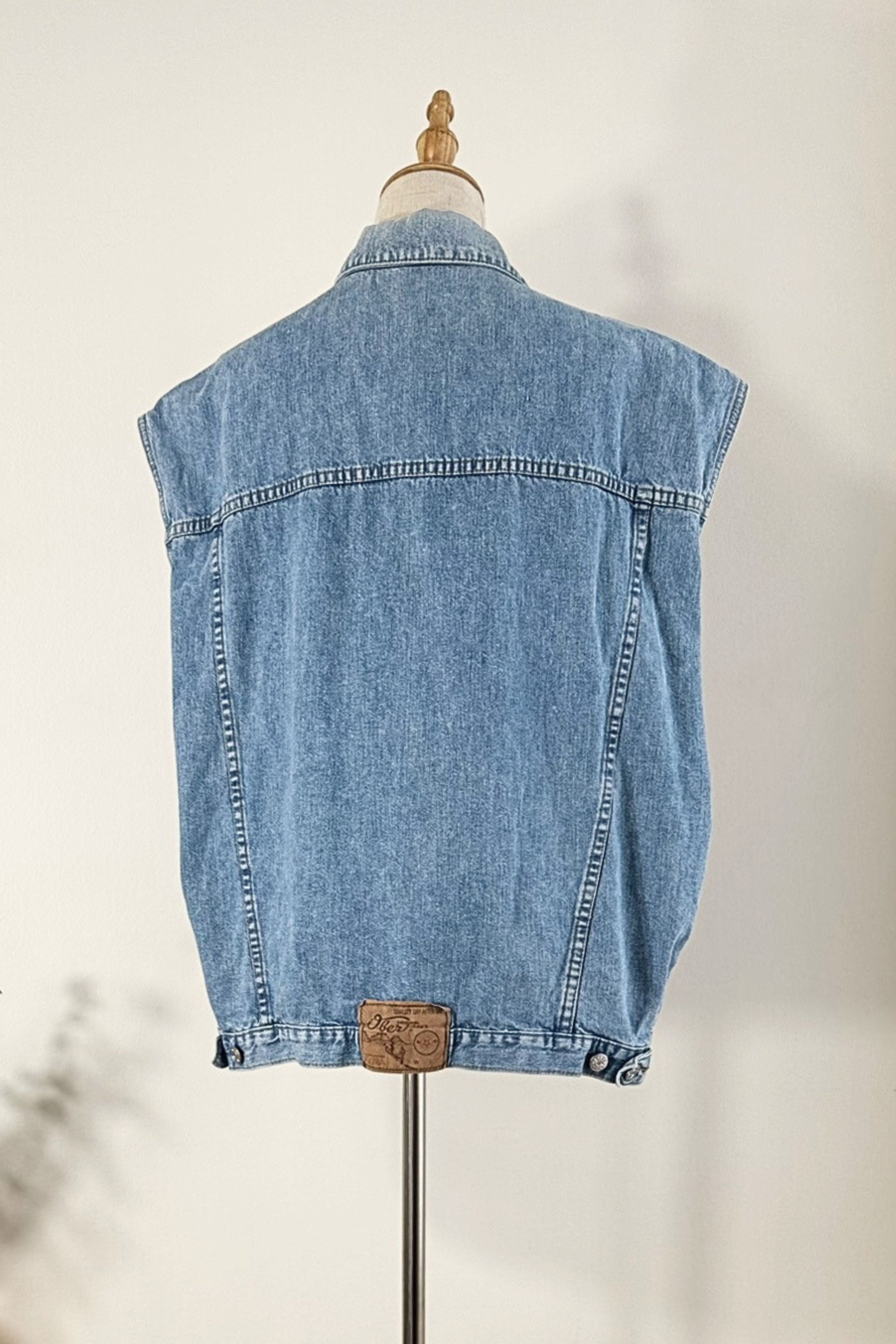 Sherpa denim jacket