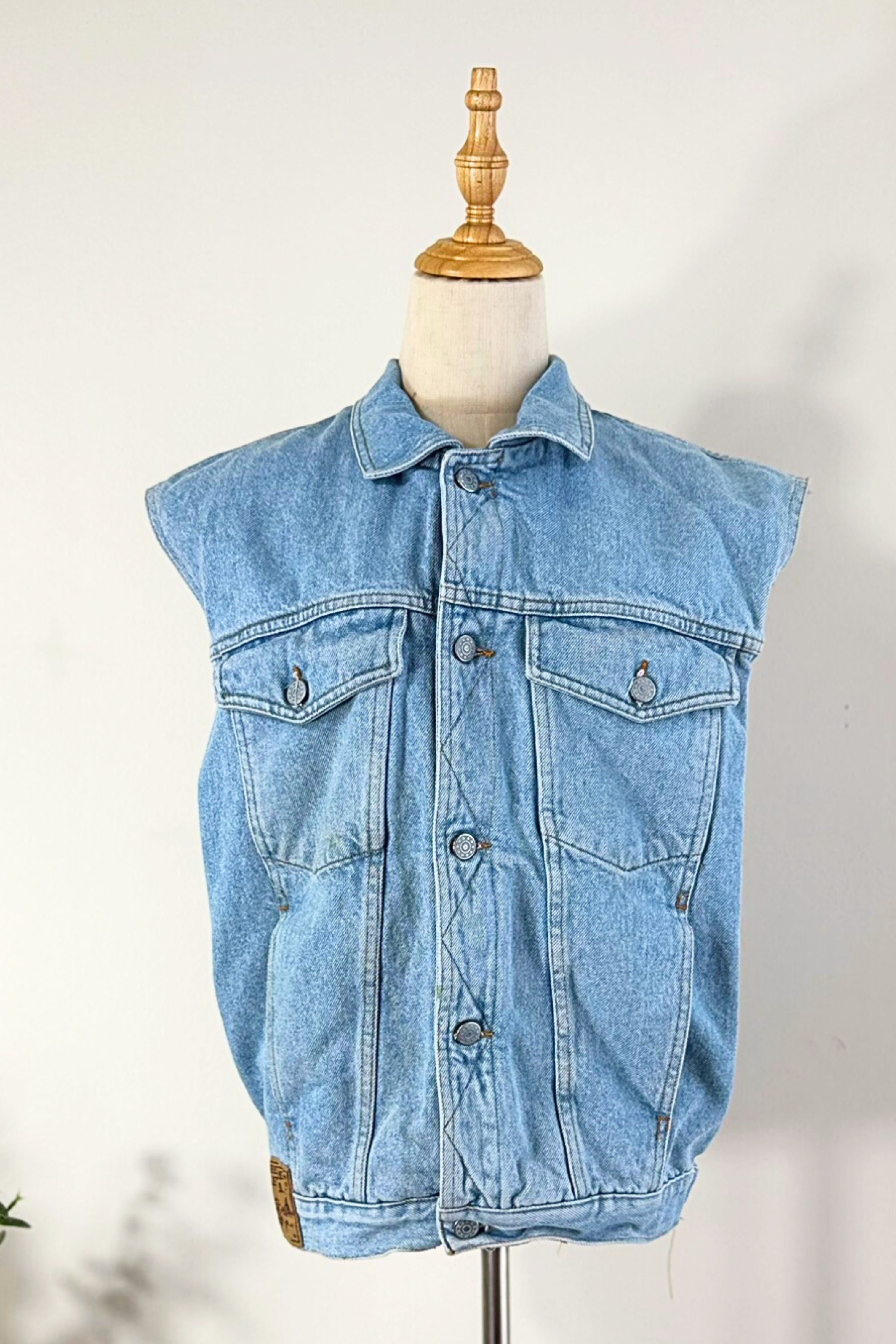 Sherpa denim jacket