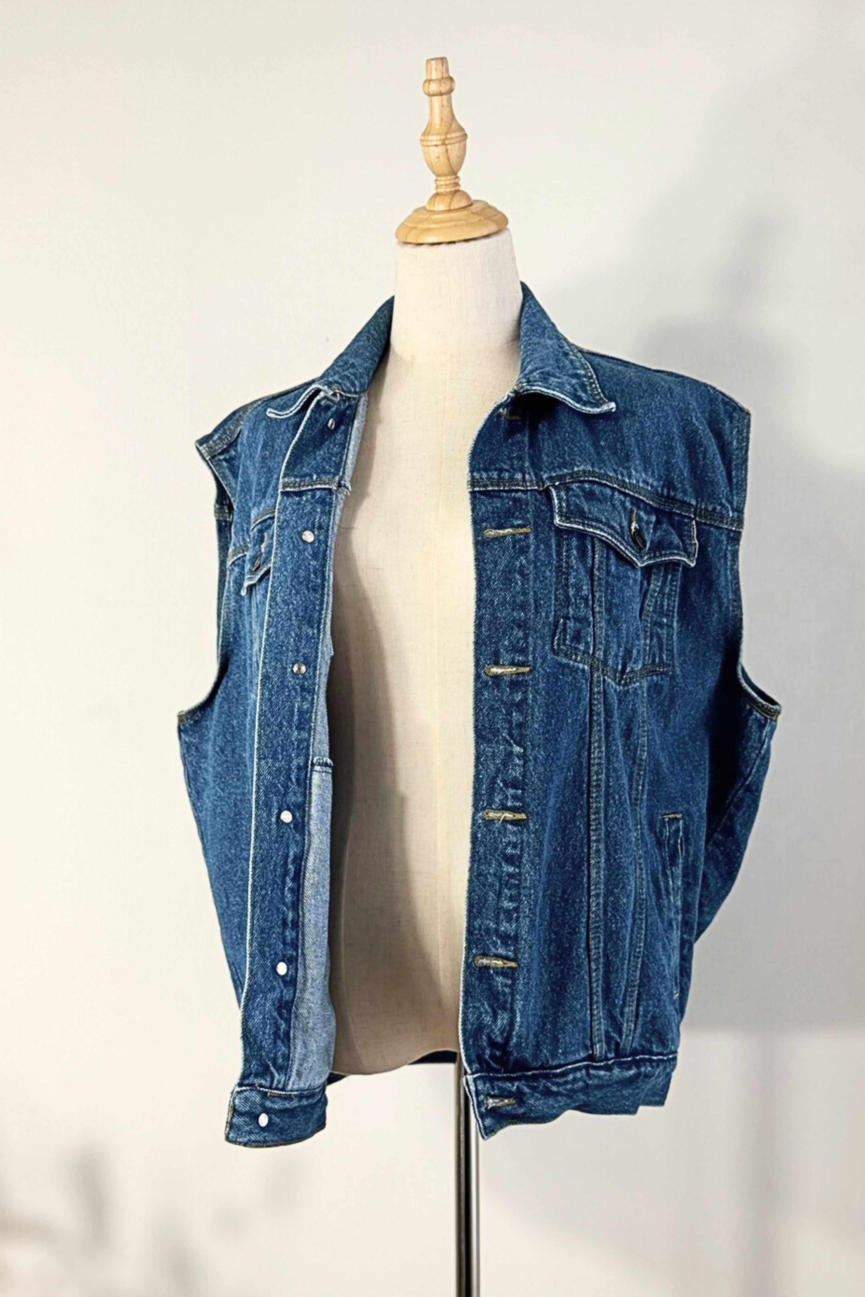 Sherpa denim jacket