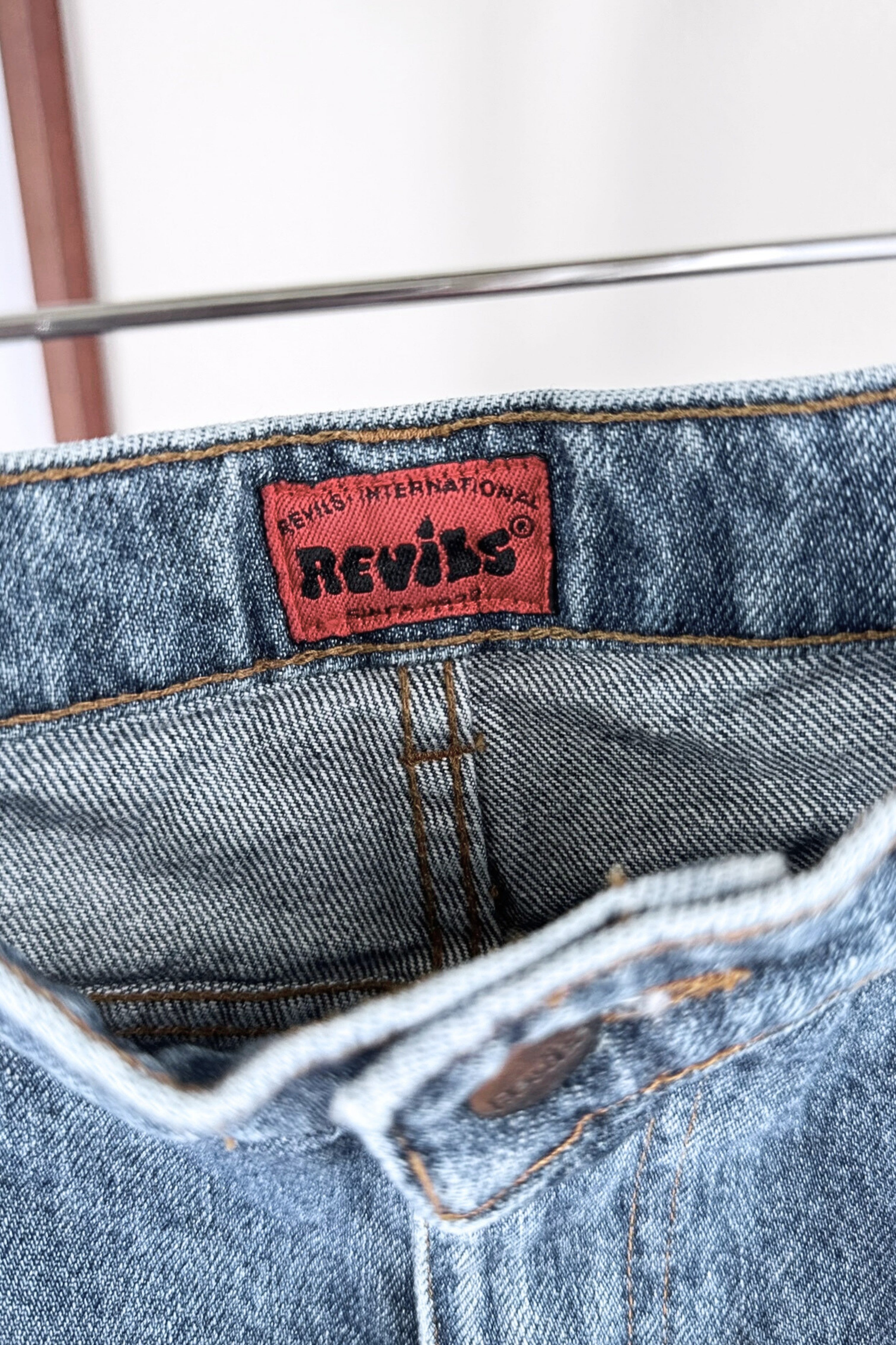 Short en jeans court denim moyen