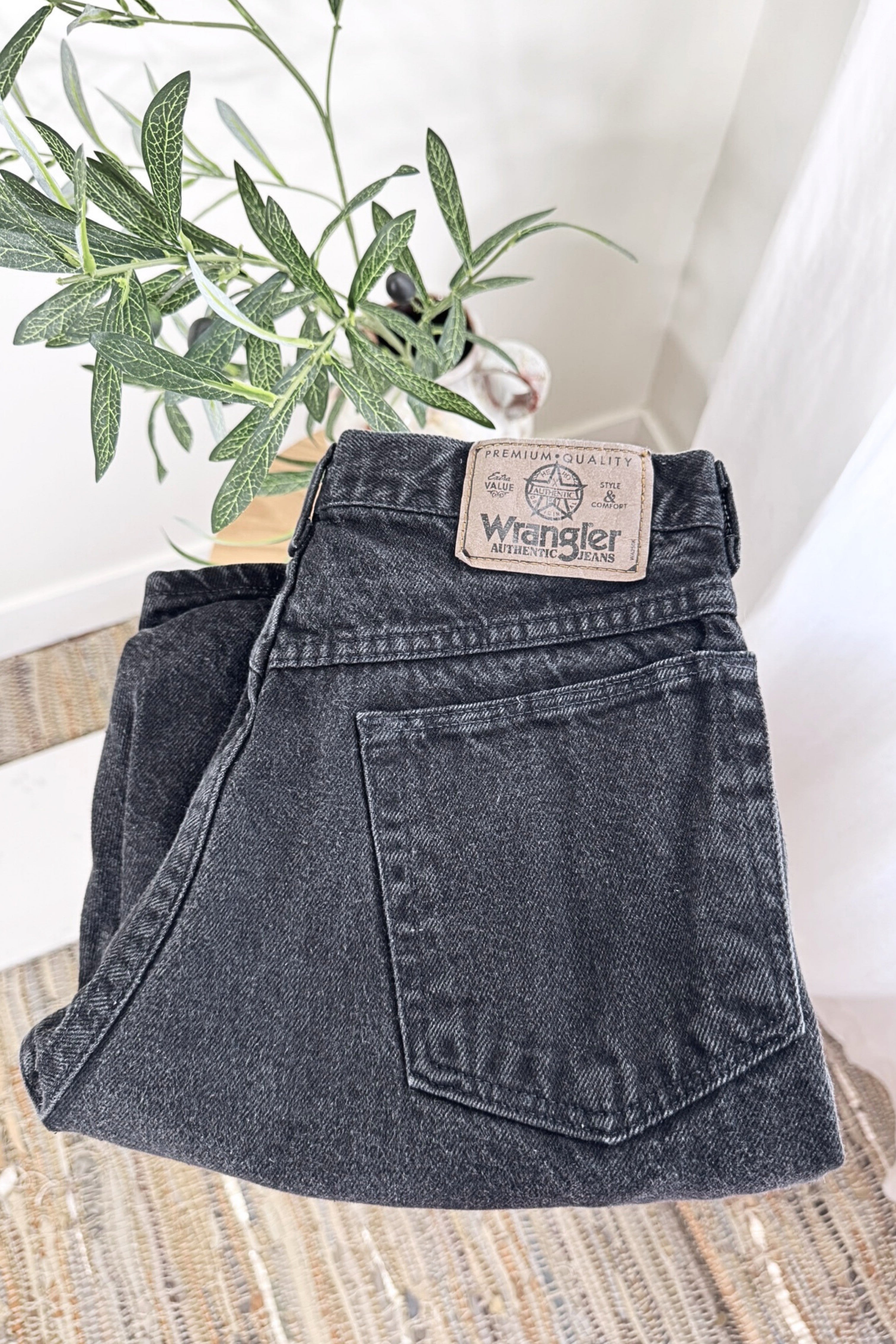 Bermuda en jeans denim noir