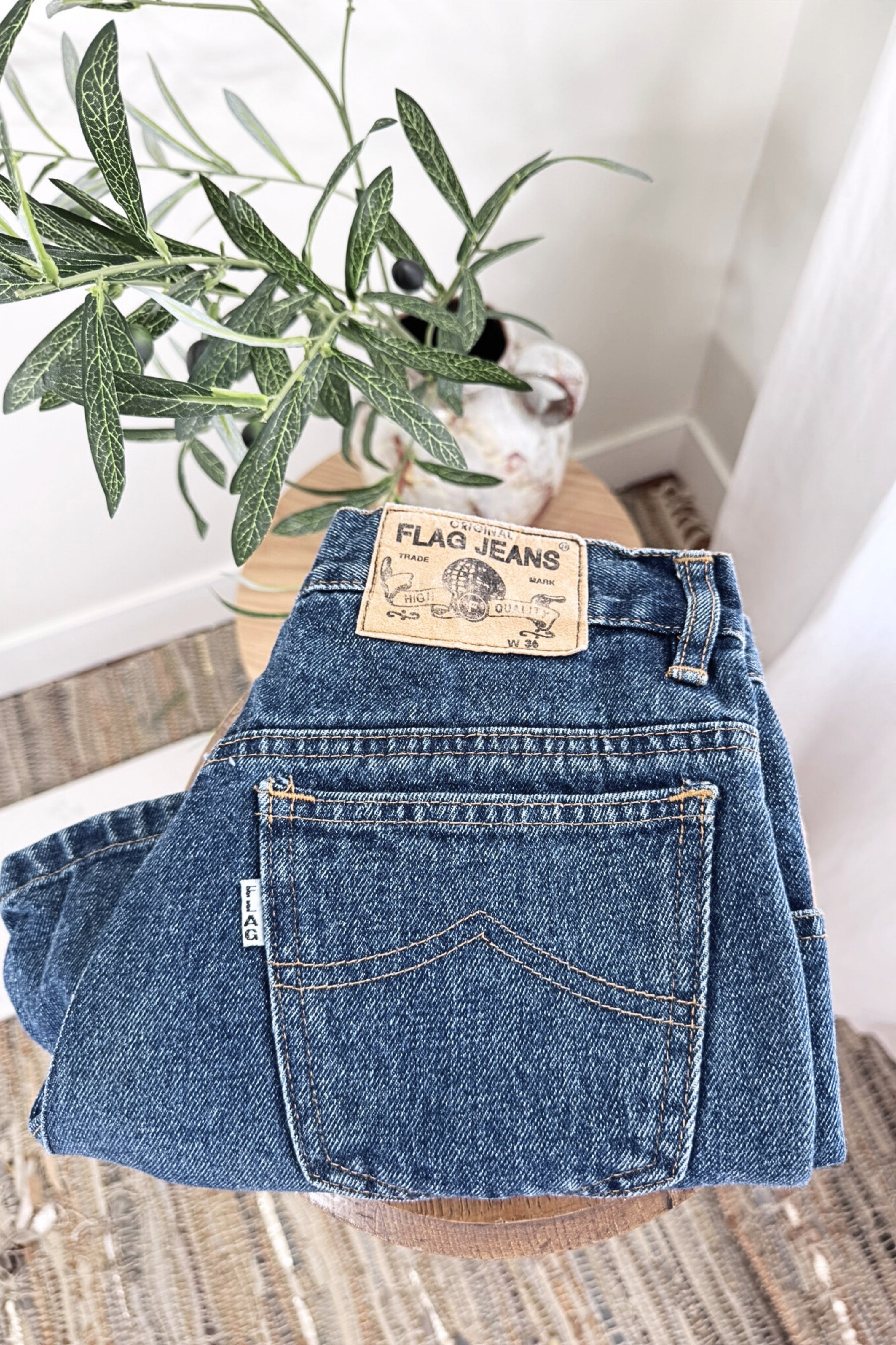 Short en jeans court denim brut