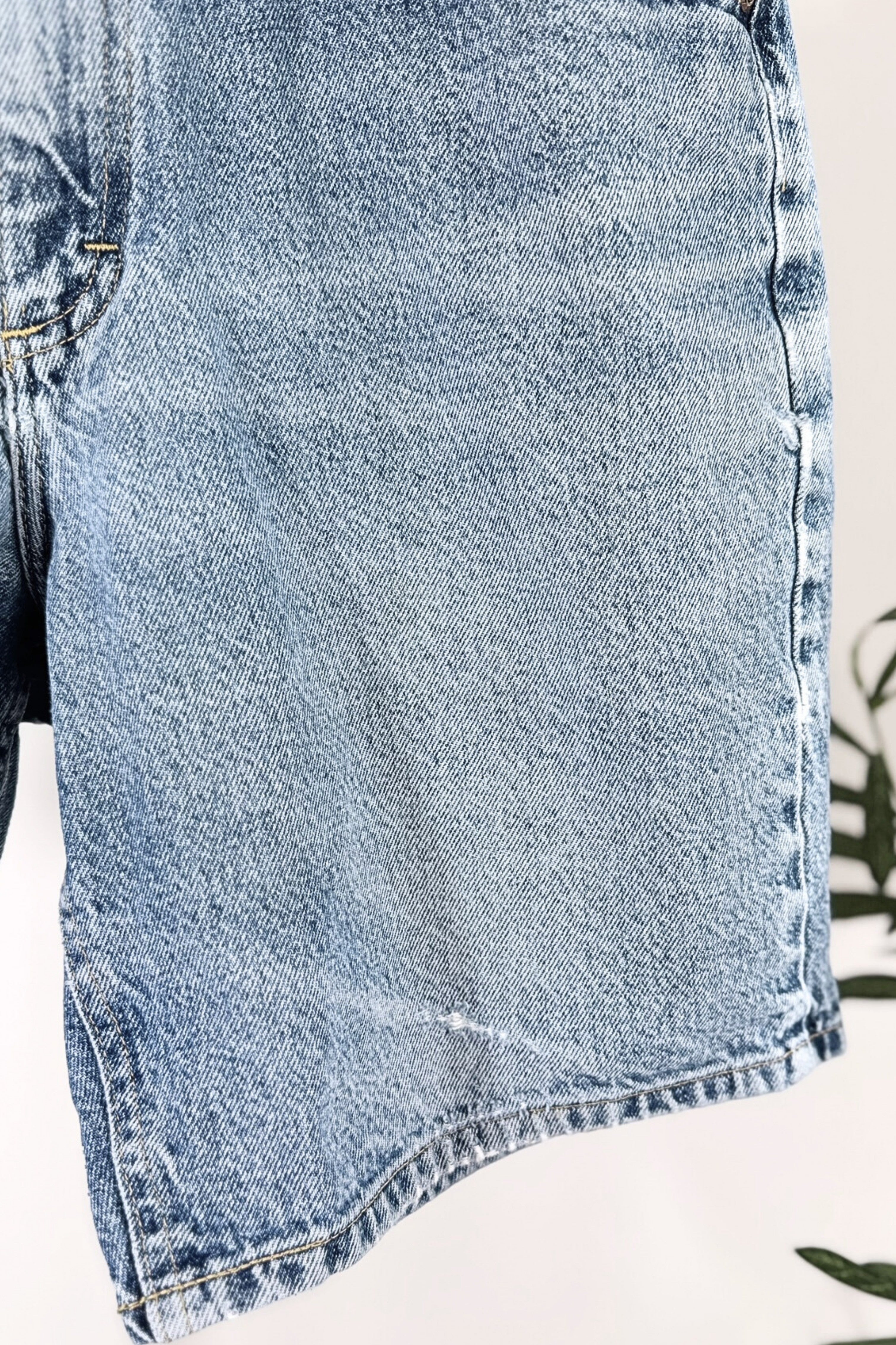 Bermuda Lee Cooper en jeans denim moyen