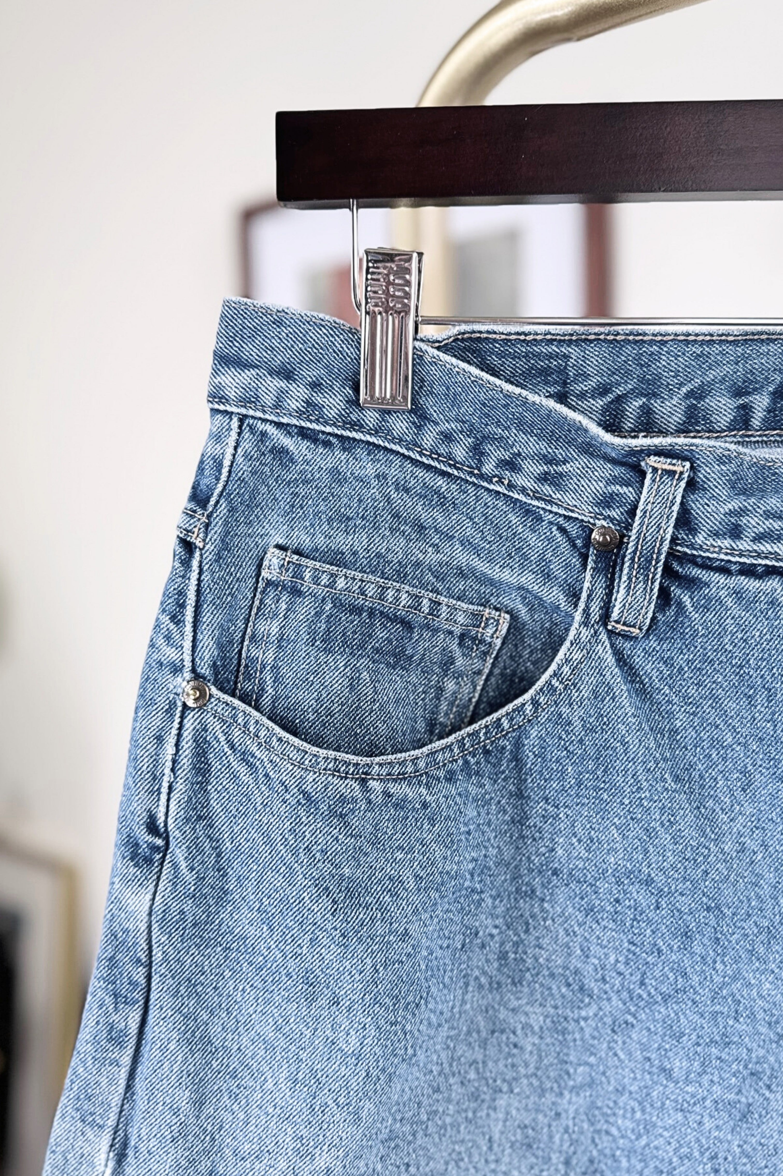 Bermuda Columbia en jeans denim moyen
