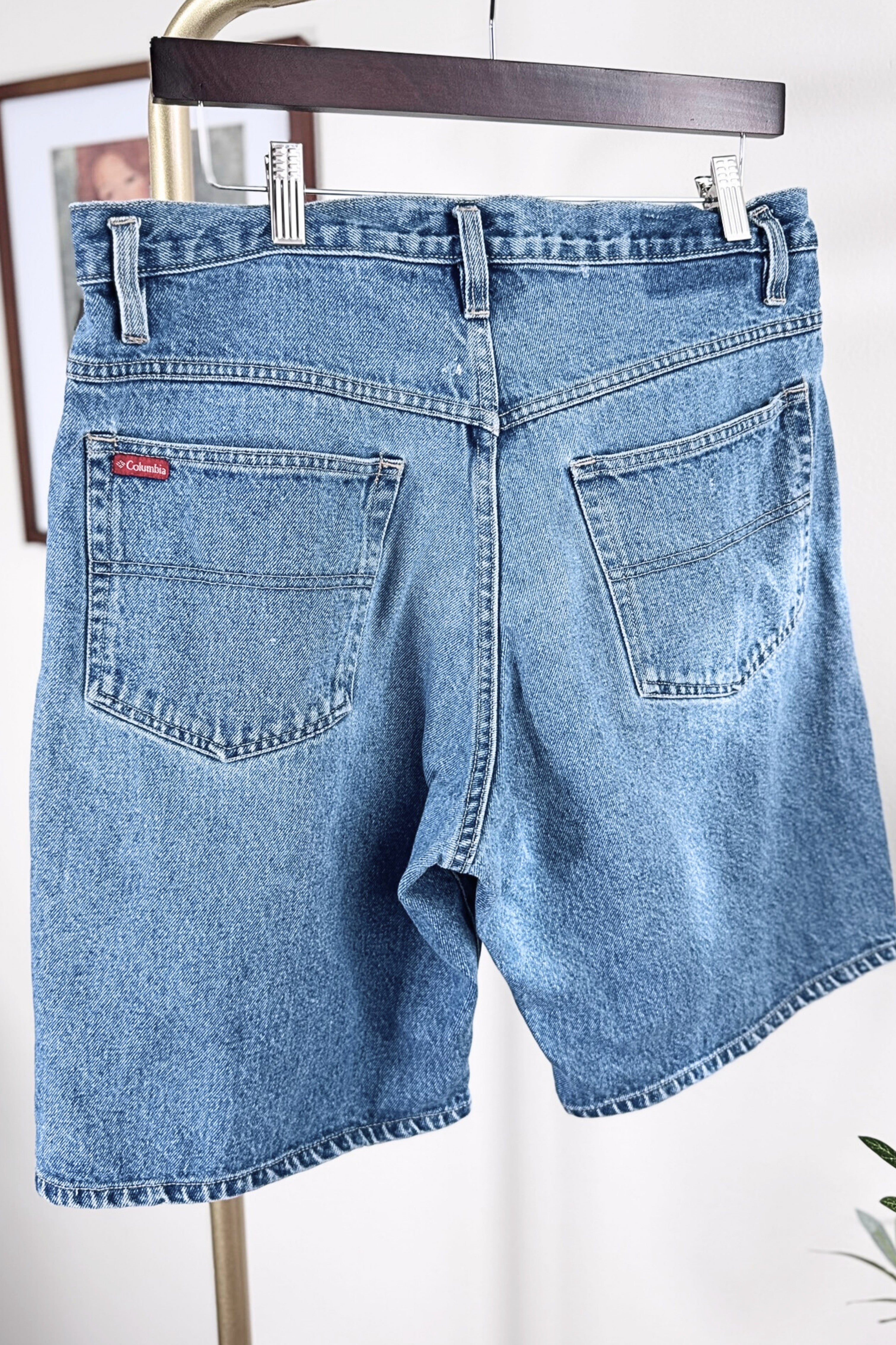 Bermuda Columbia en jeans denim moyen