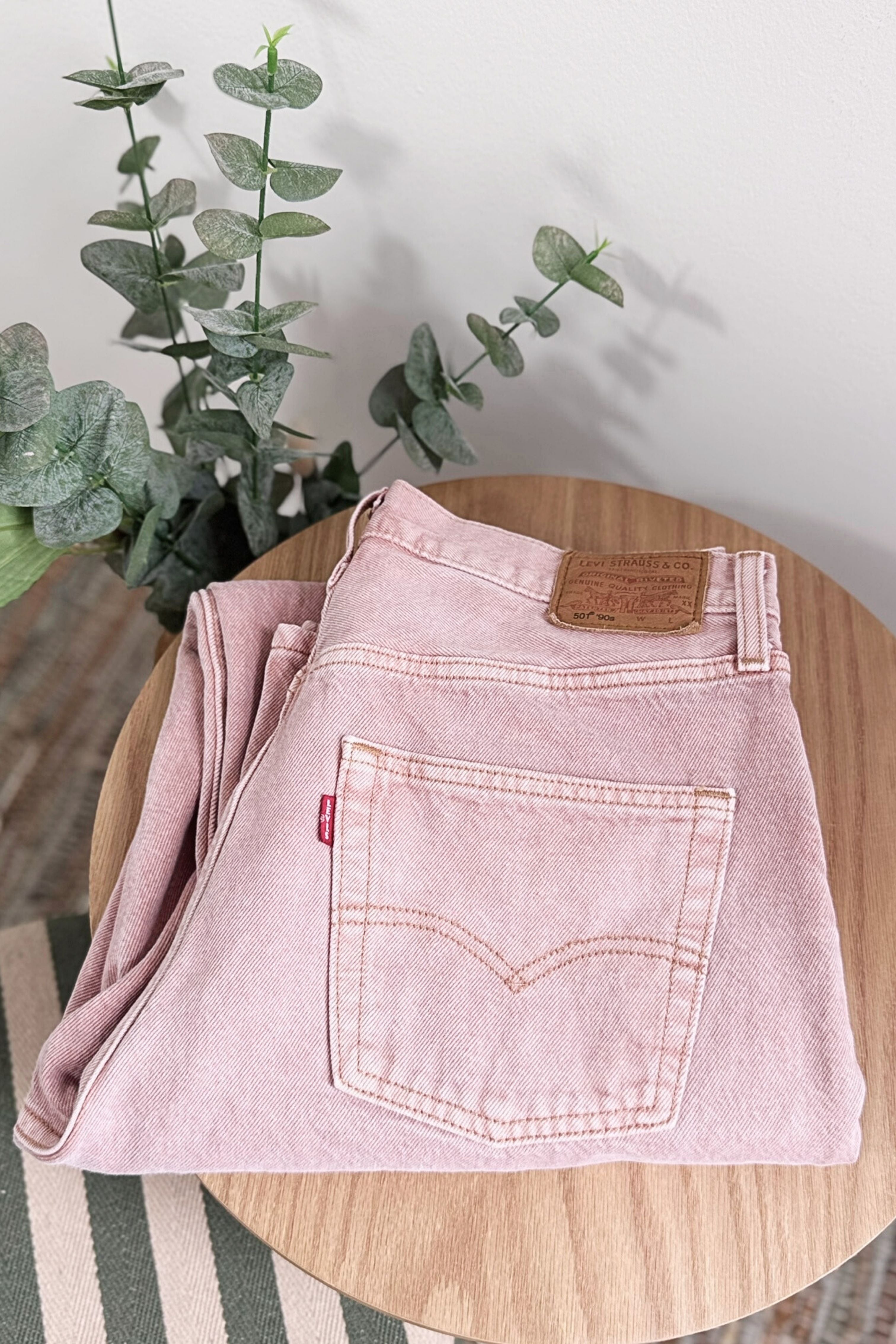 Jeans Levi's 501 W28 L30 rose