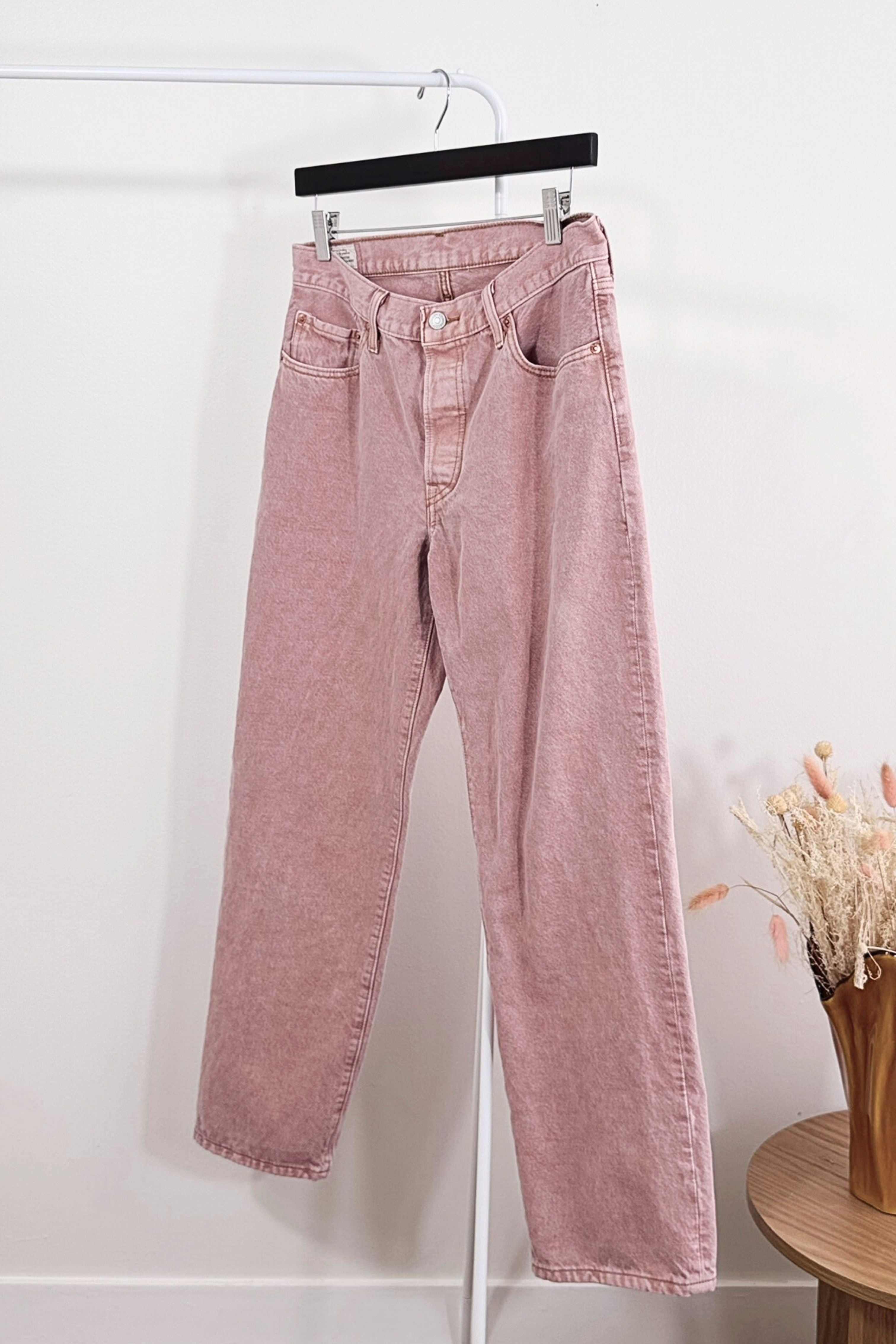 Jeans Levi's 501 W28 L30 rose
