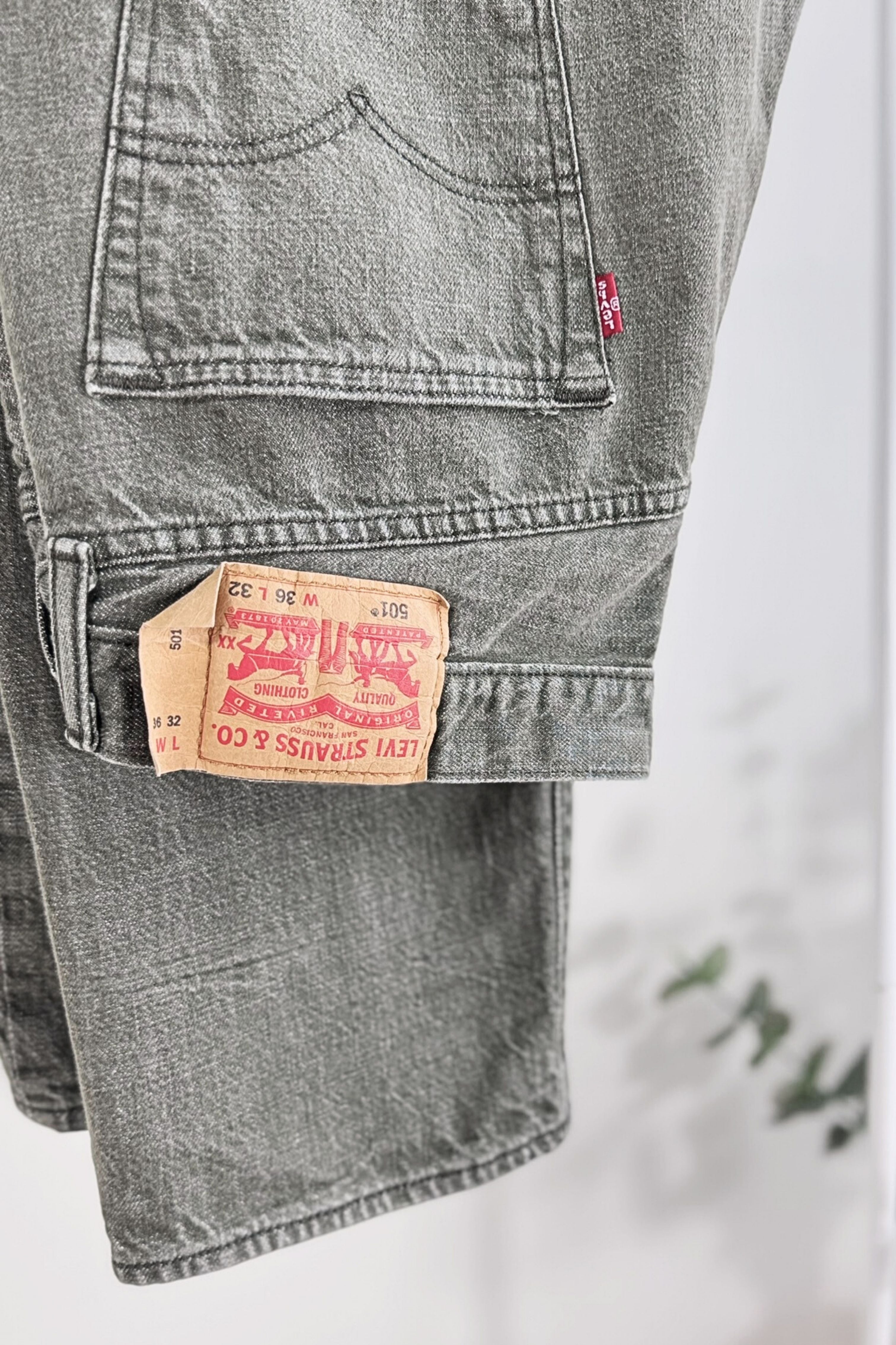 Jeans Levi's 501 W36 L32 vert