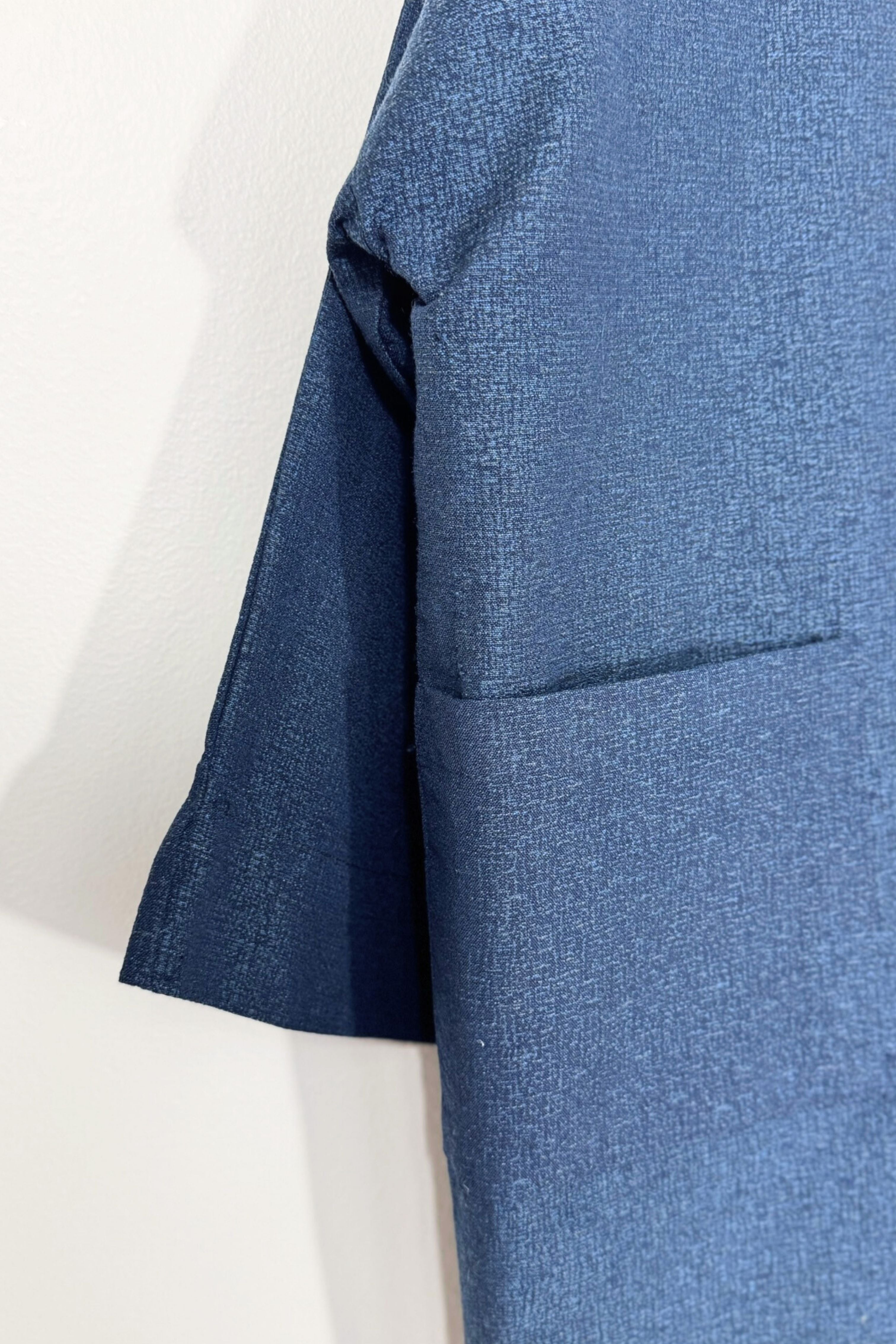 Veste Kimono épaisse bleu marine