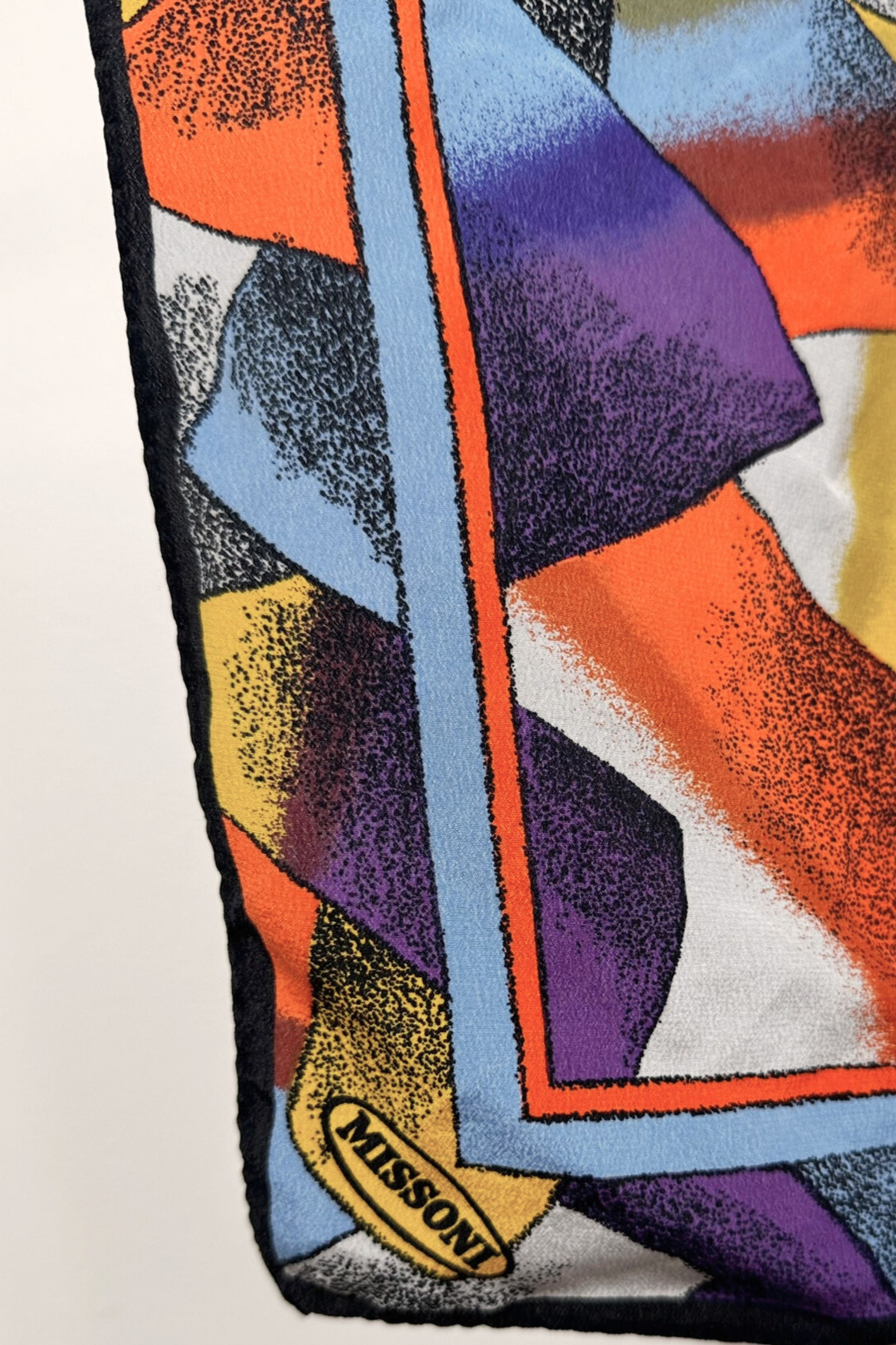 Foulard en soie géométrique Missoni
