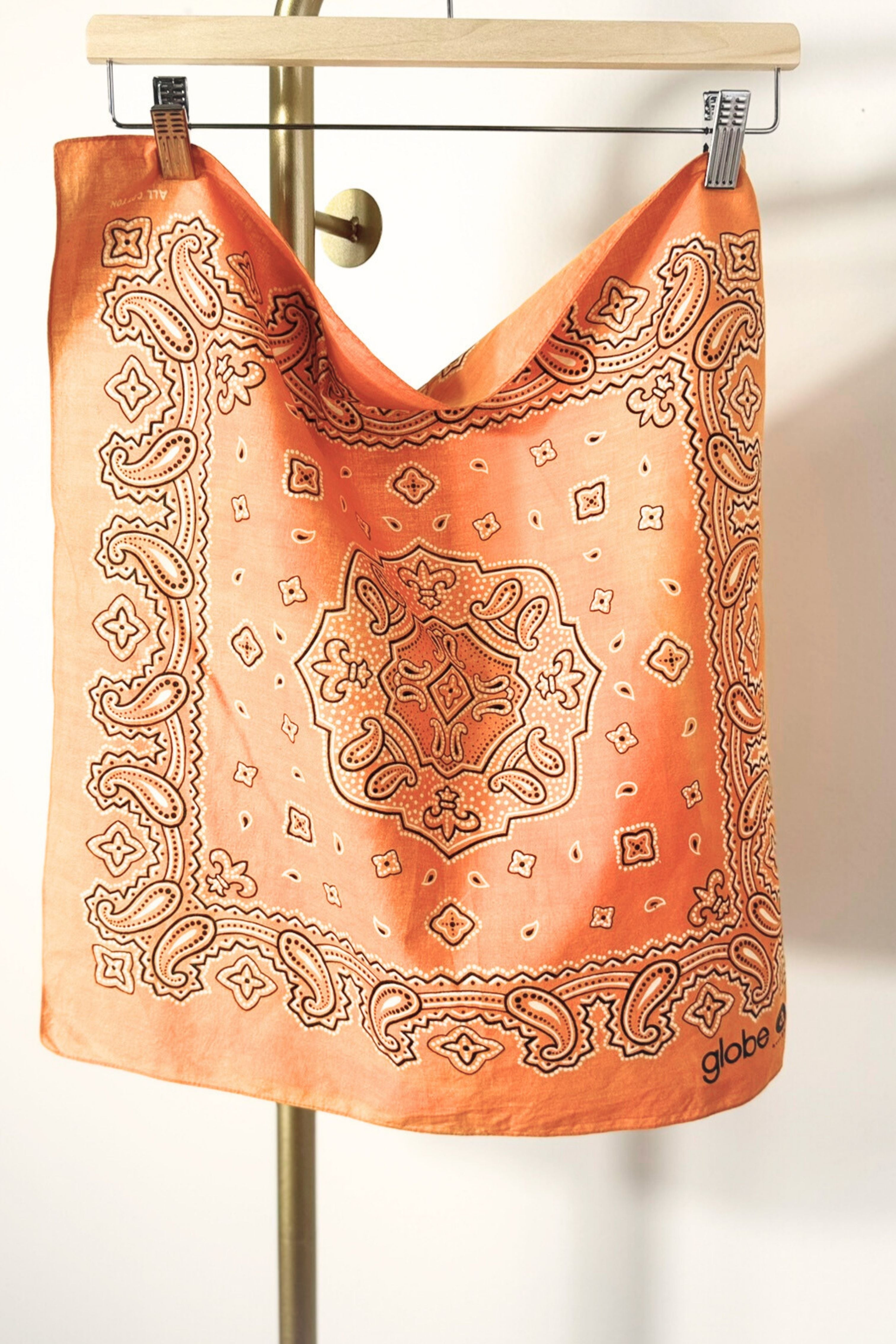 Bandana coton orange