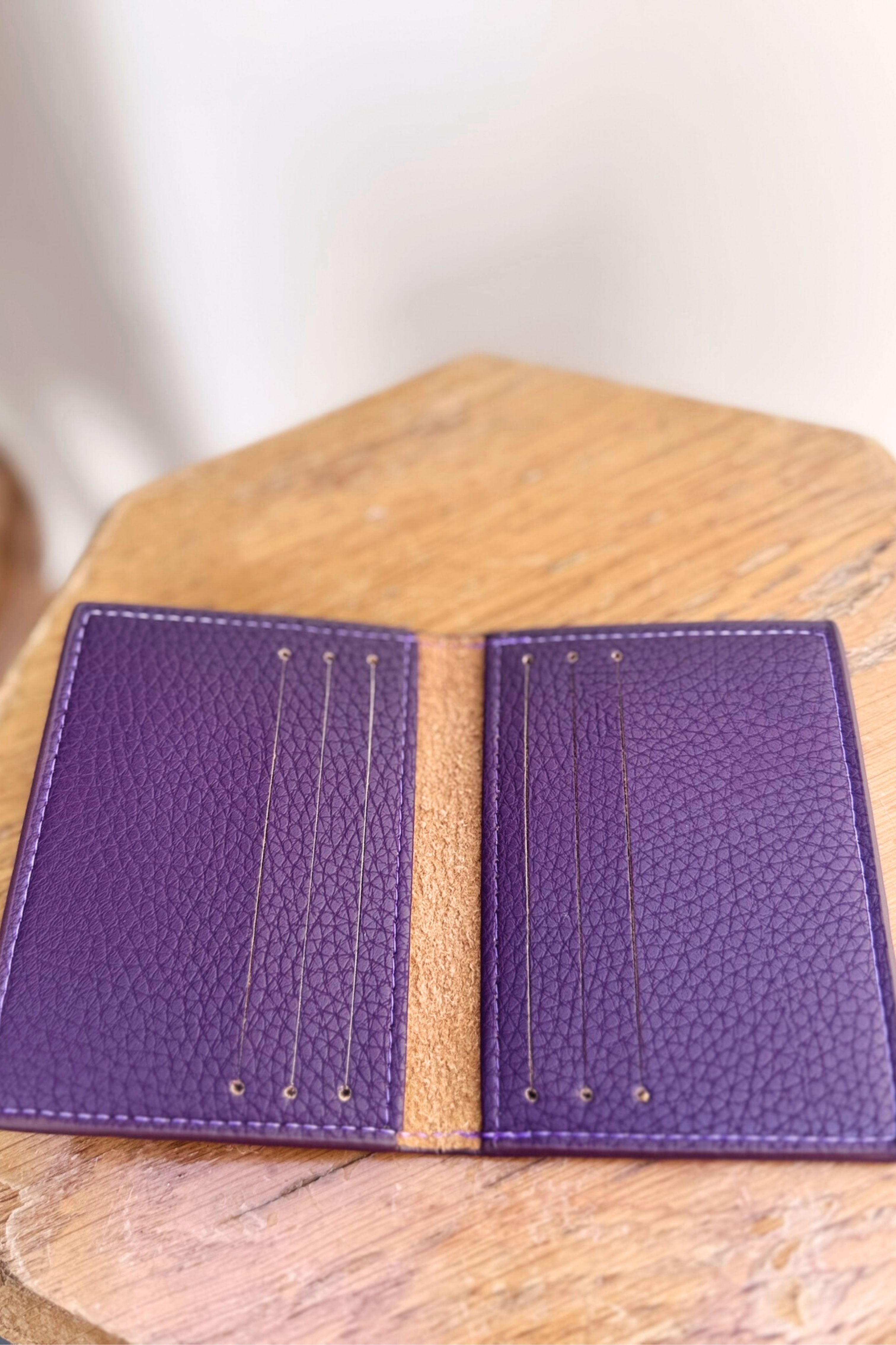 Pourchet black leather coin purse