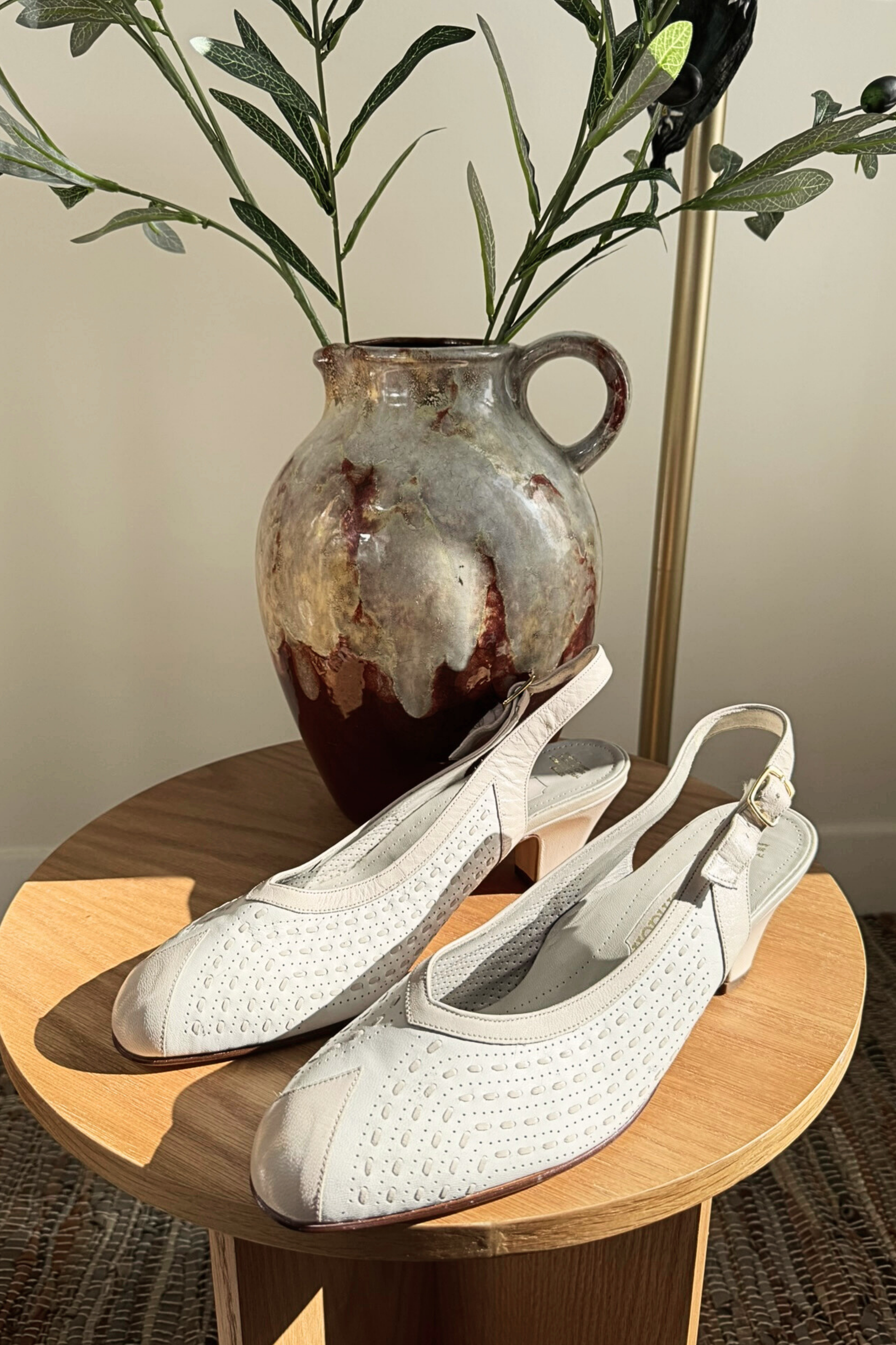 White braided sandals - Size 37