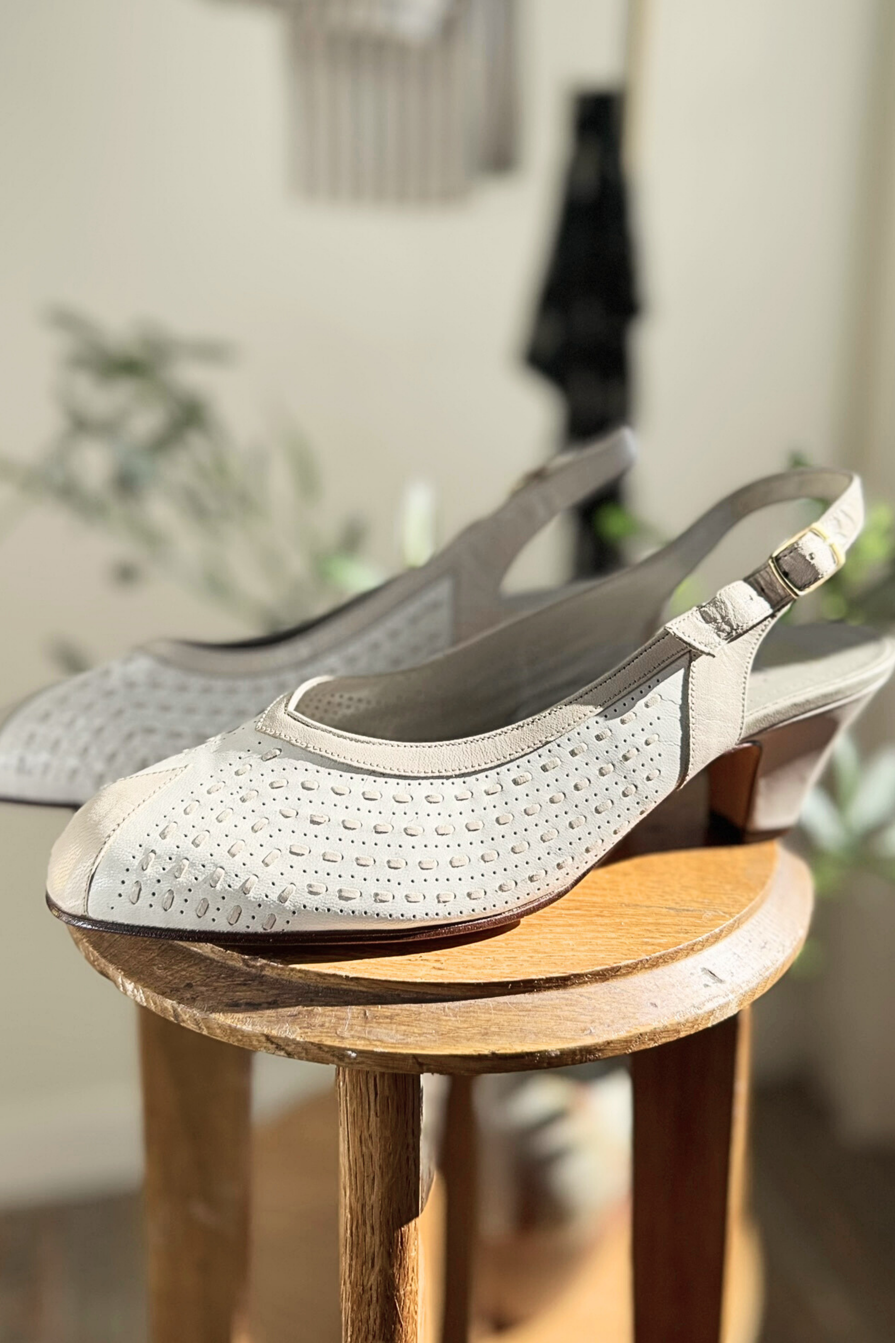 White braided sandals - Size 37