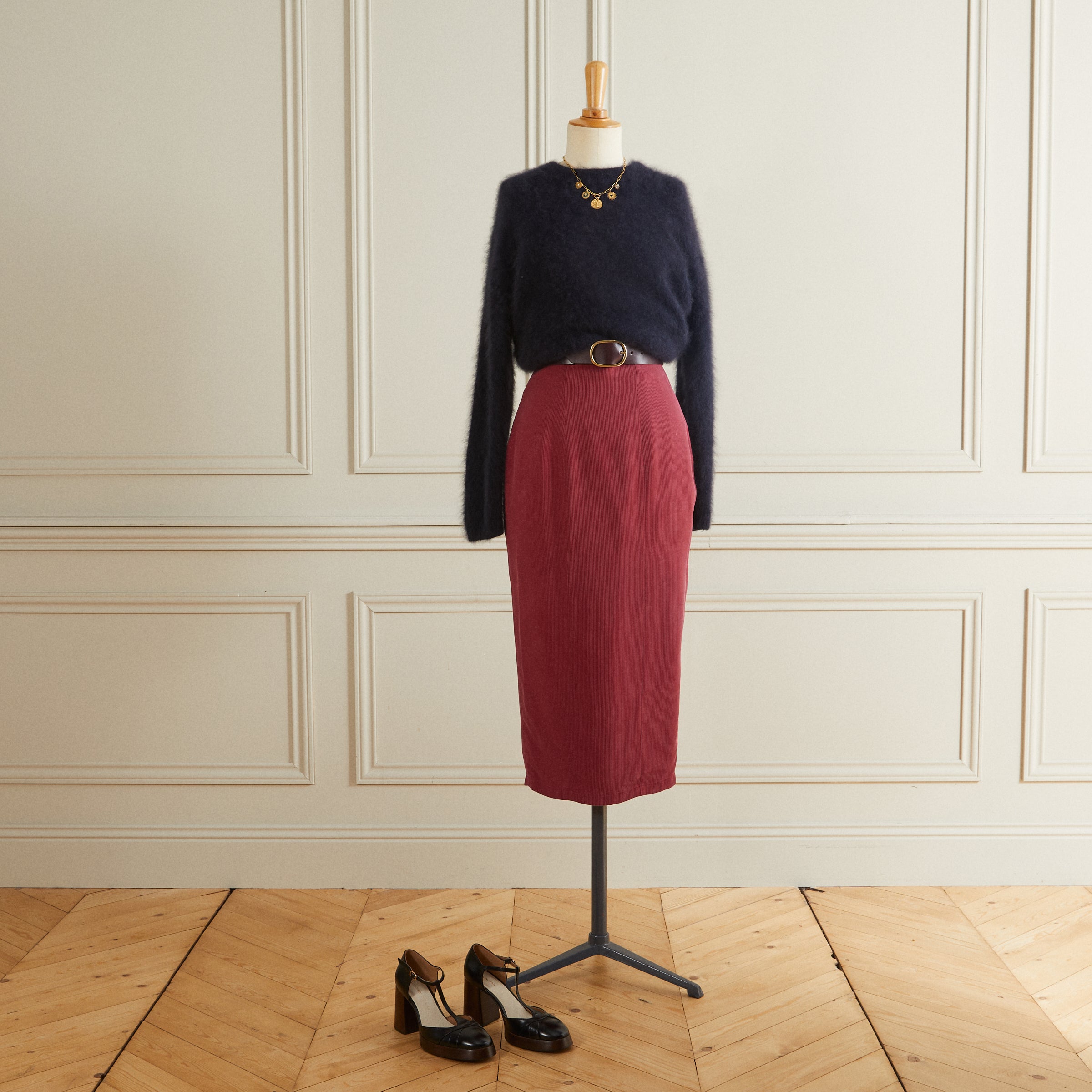Pull angora marine