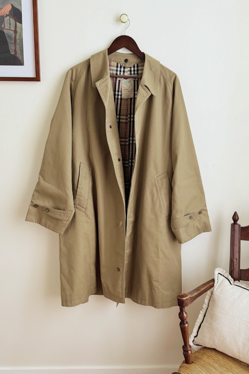 Trench beige oversize