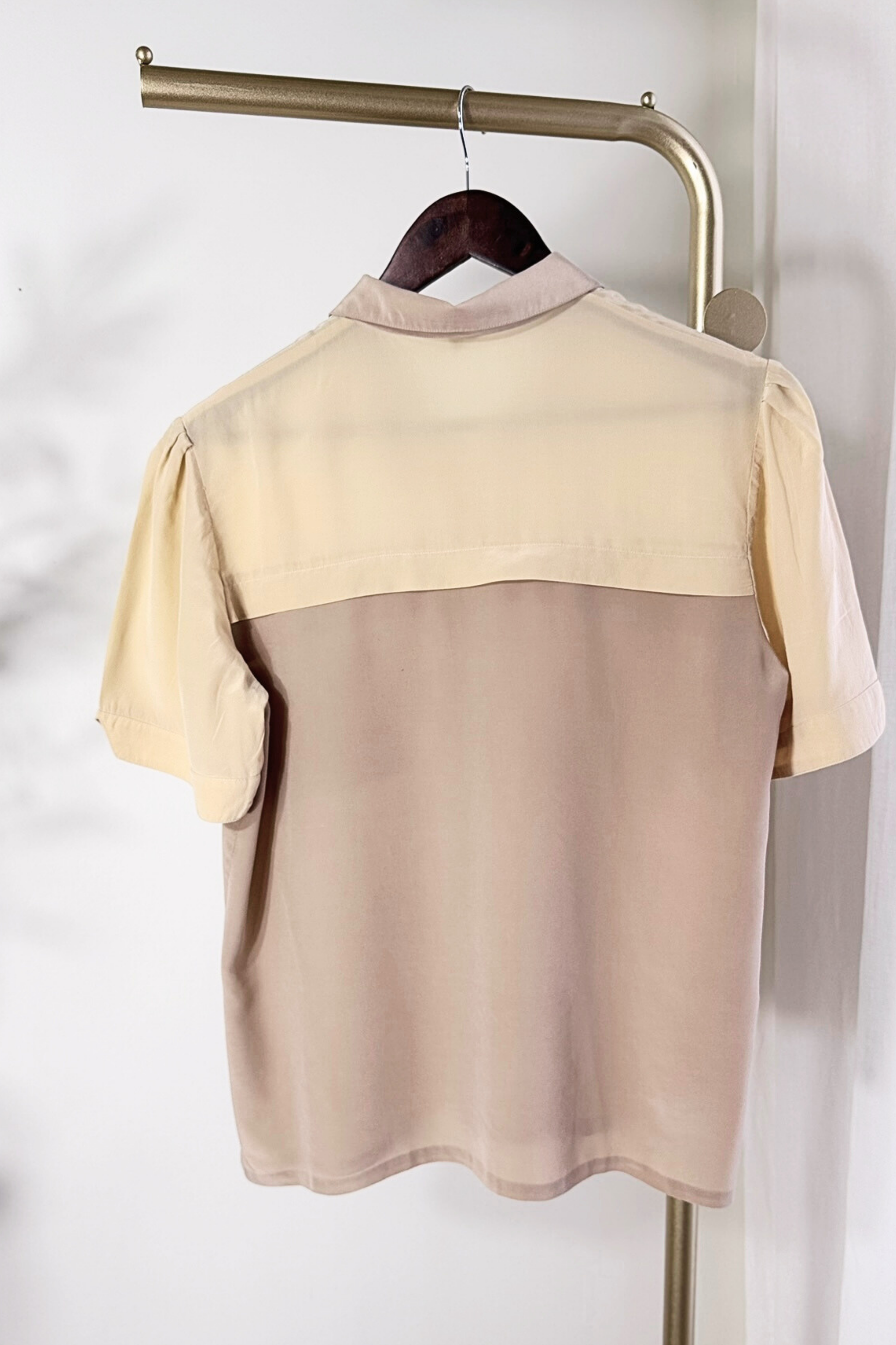Light yellow blouse
