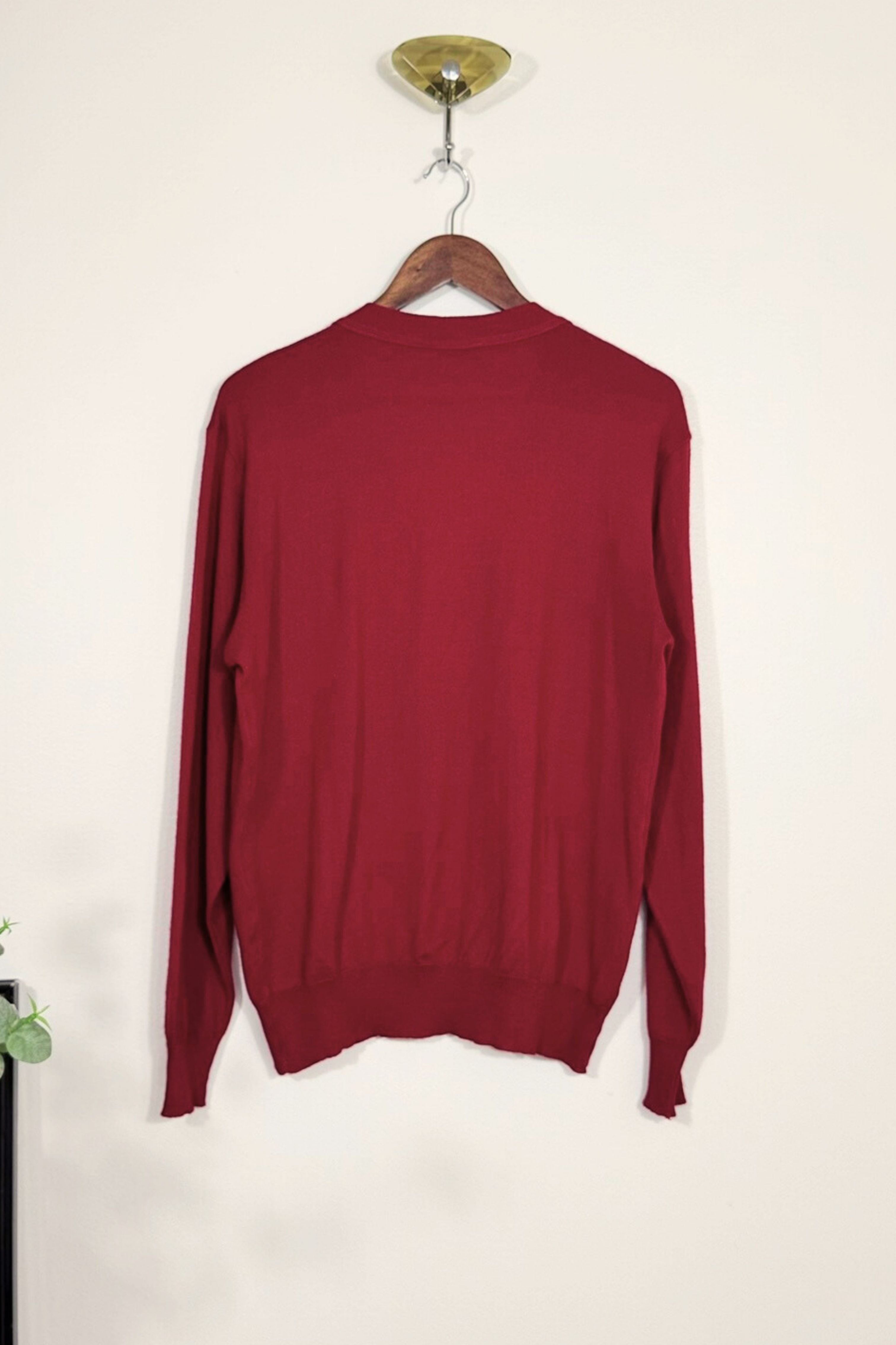 Gilet UNGARO en laine rouge