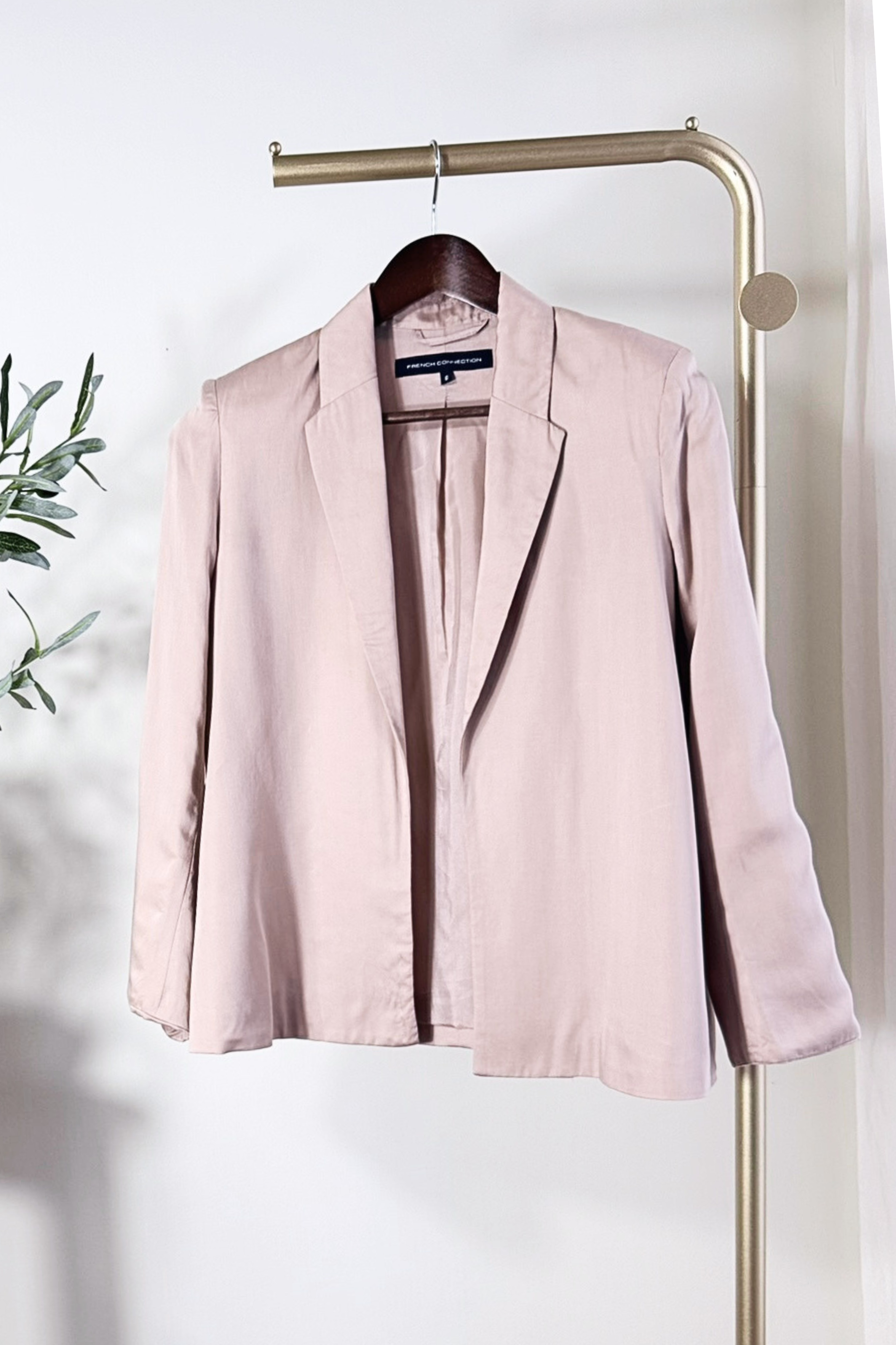 Pearl-embroidered silk jacket