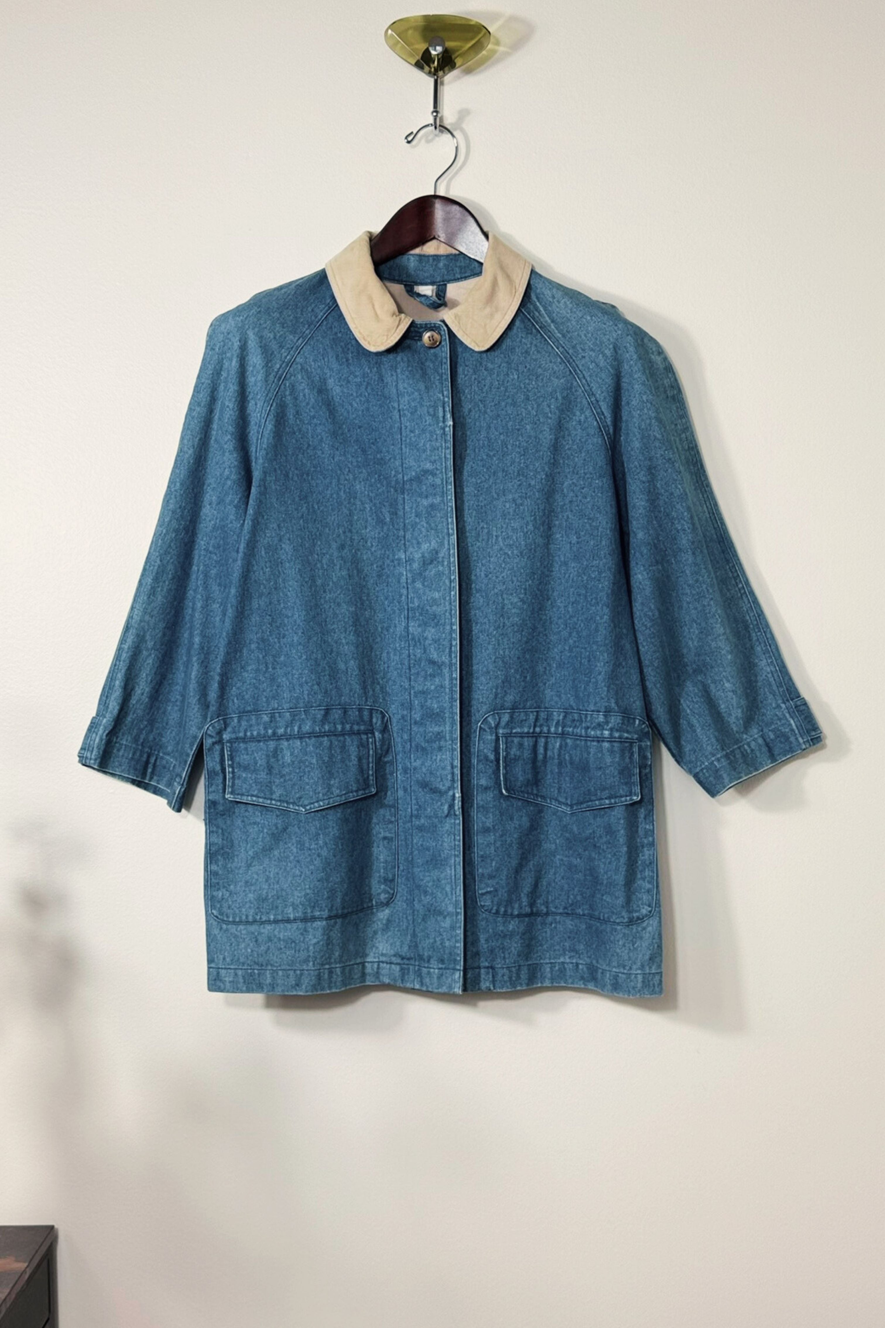 Sherpa denim jacket