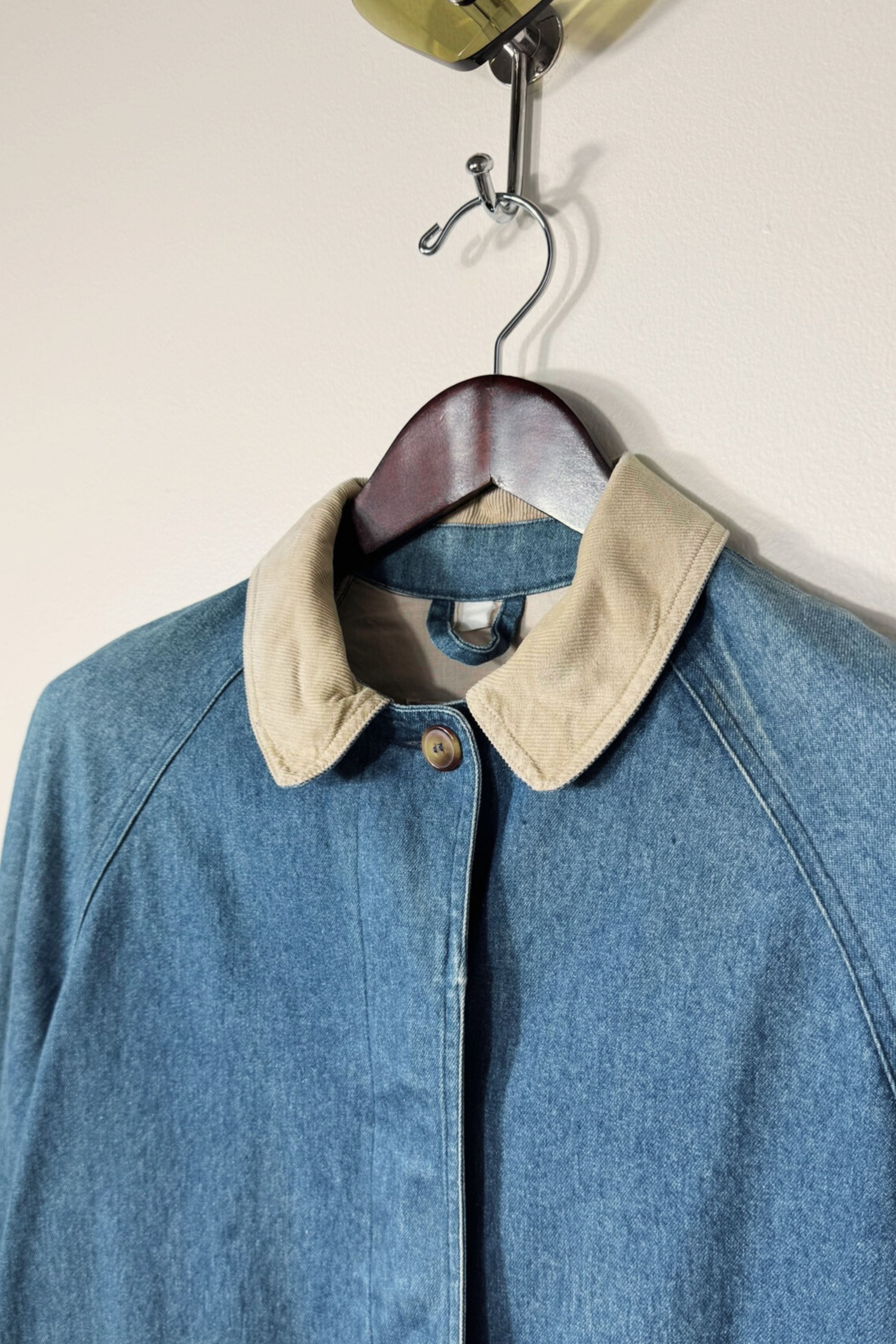 Sherpa denim jacket