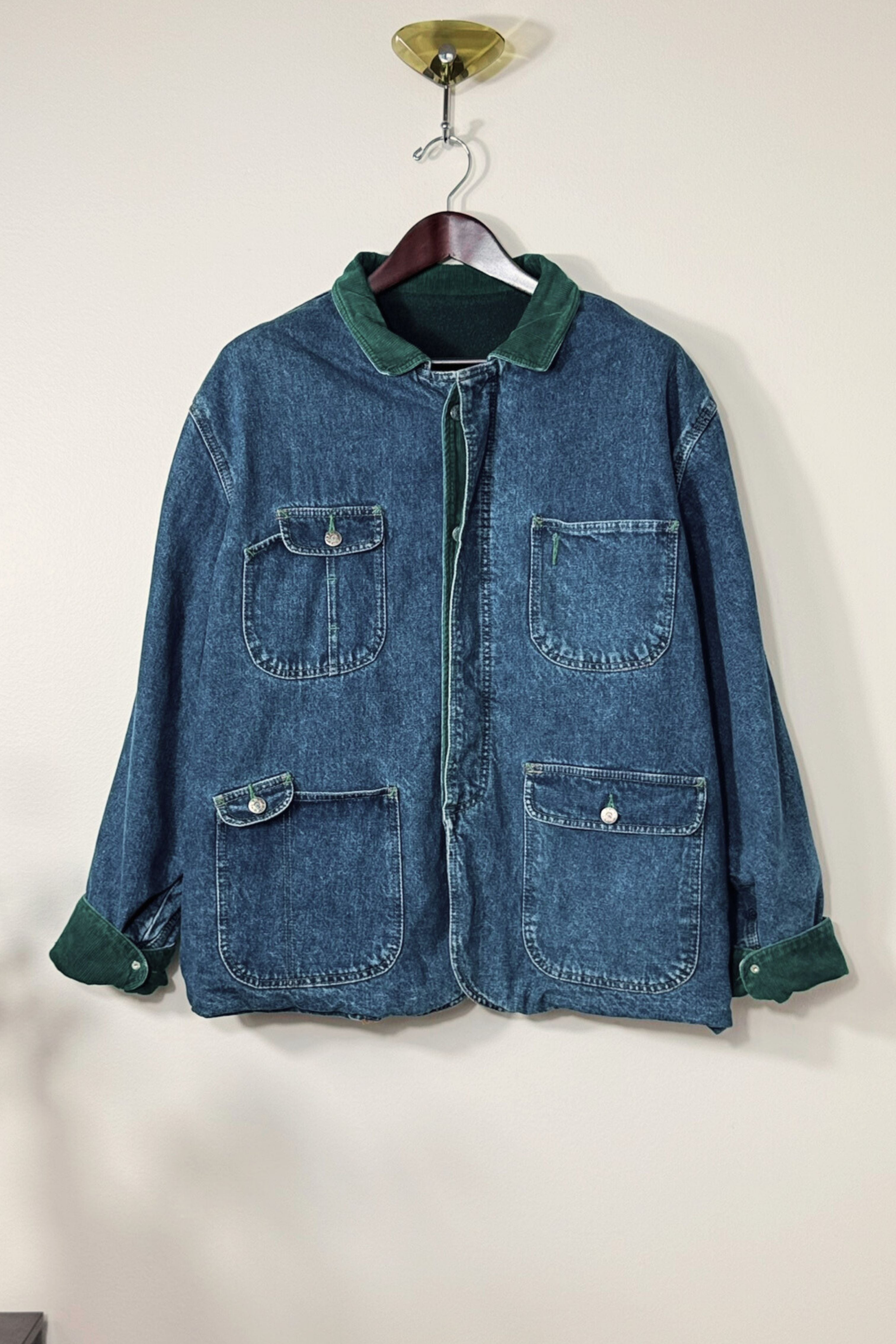Sherpa denim jacket