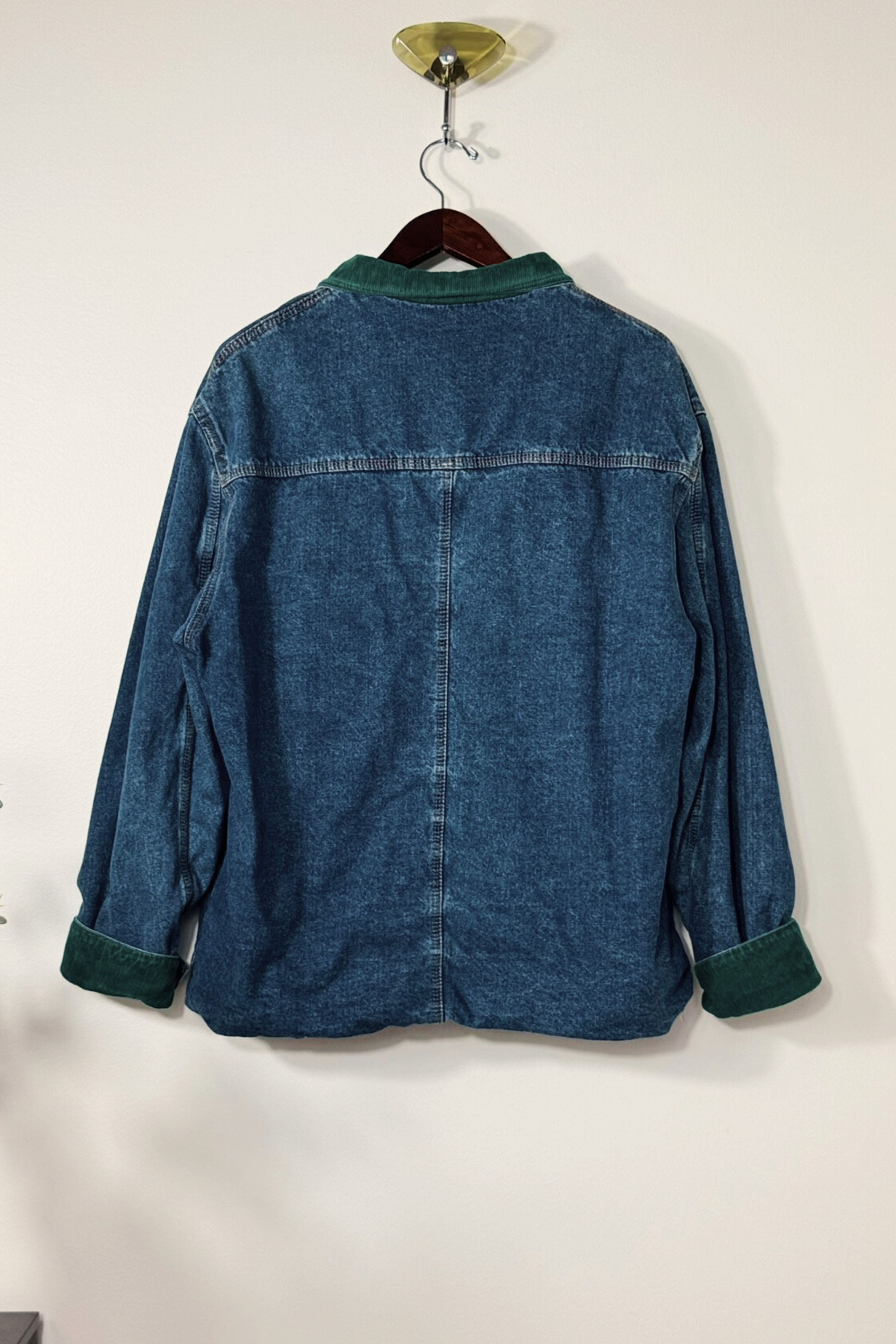 Sherpa denim jacket