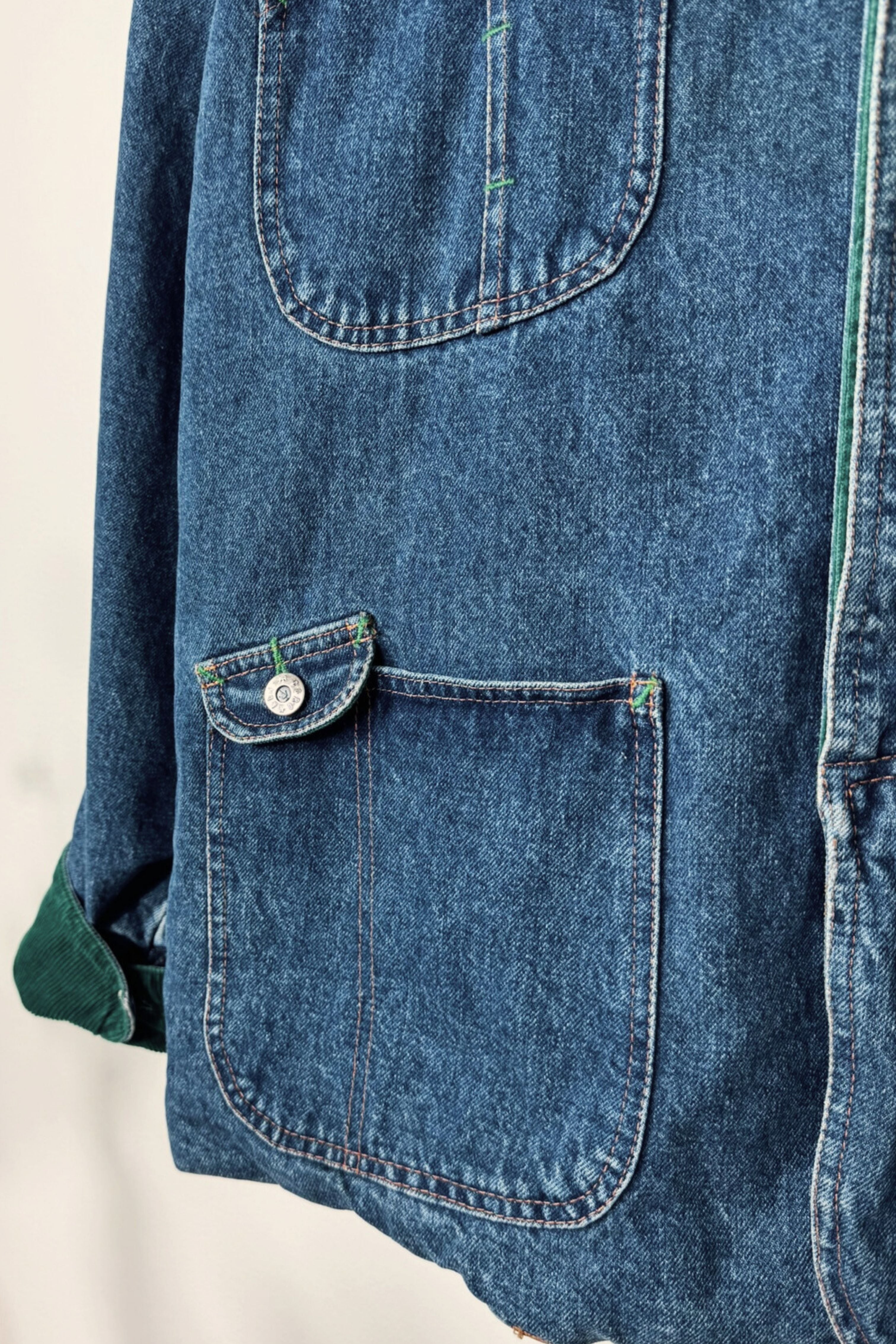Sherpa denim jacket