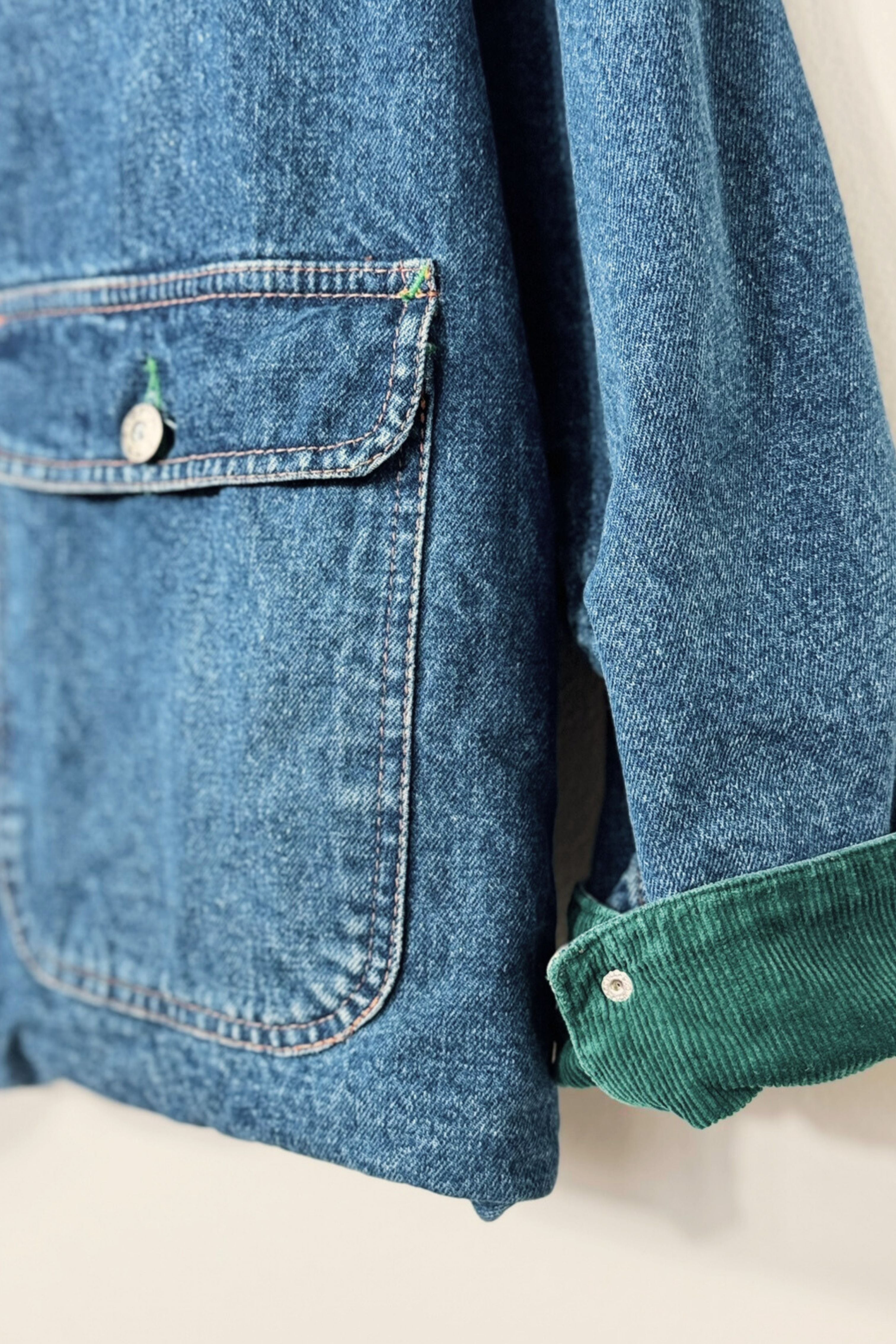 Sherpa denim jacket