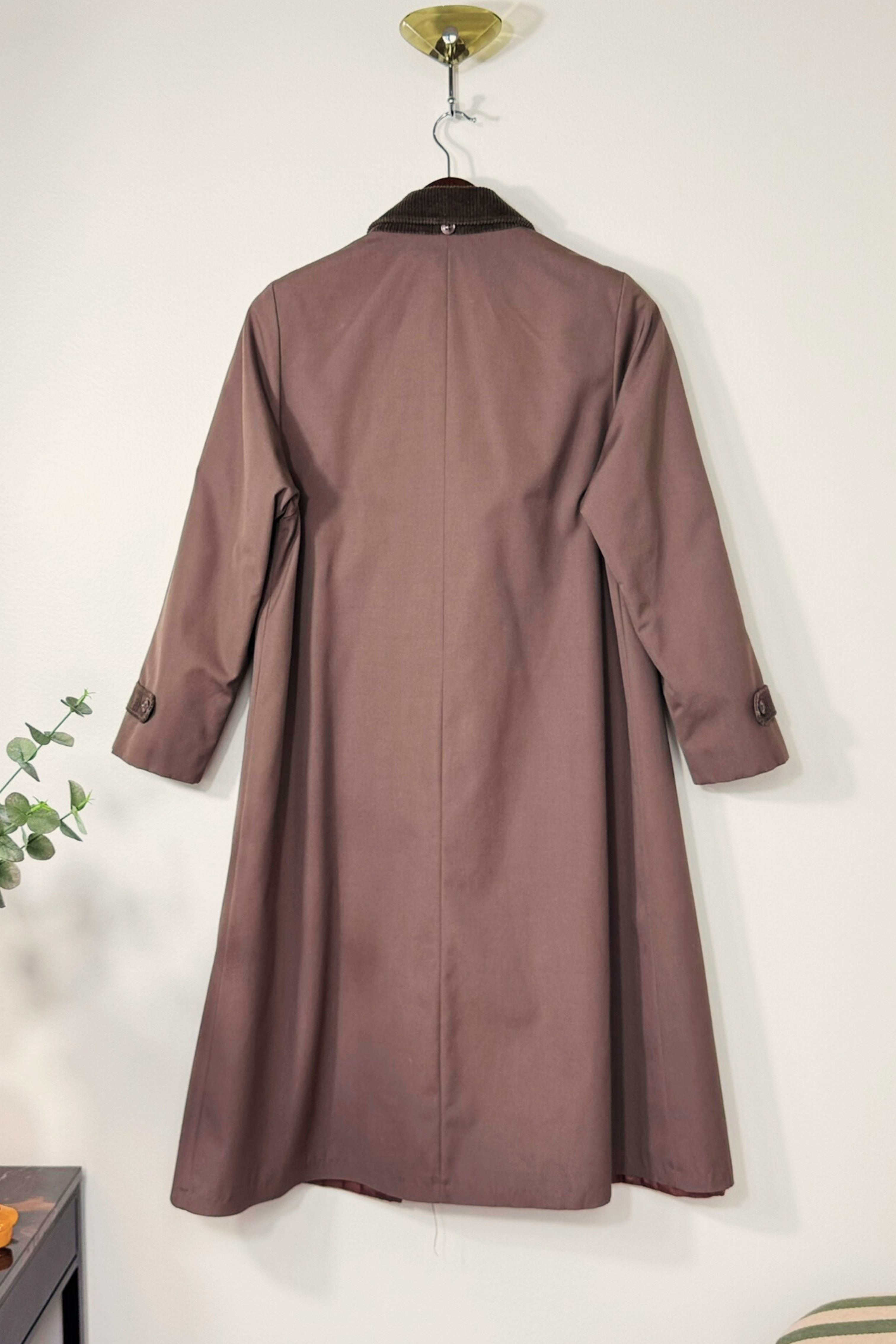 Light gray trench coat